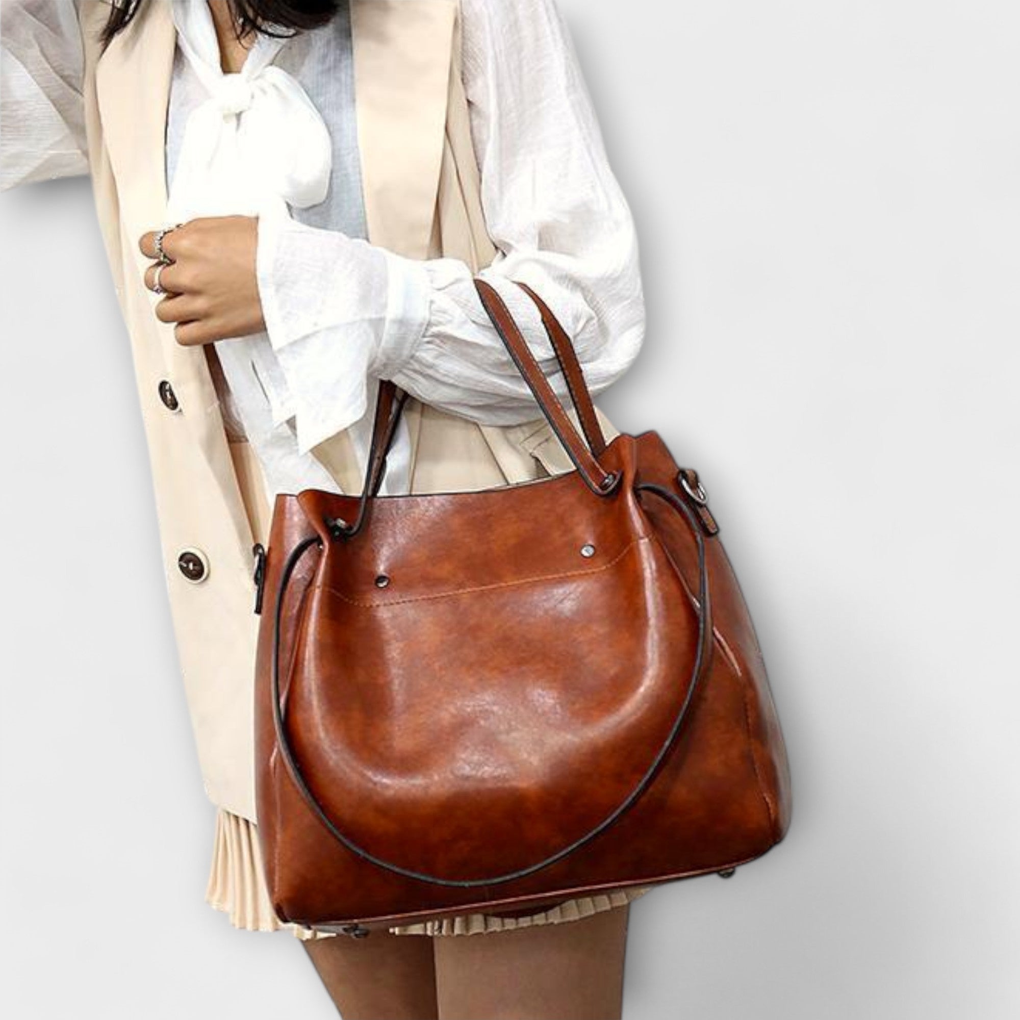 Lora Čtyřdílná Vintage Sada Tašek Elegantní Exkluzivní