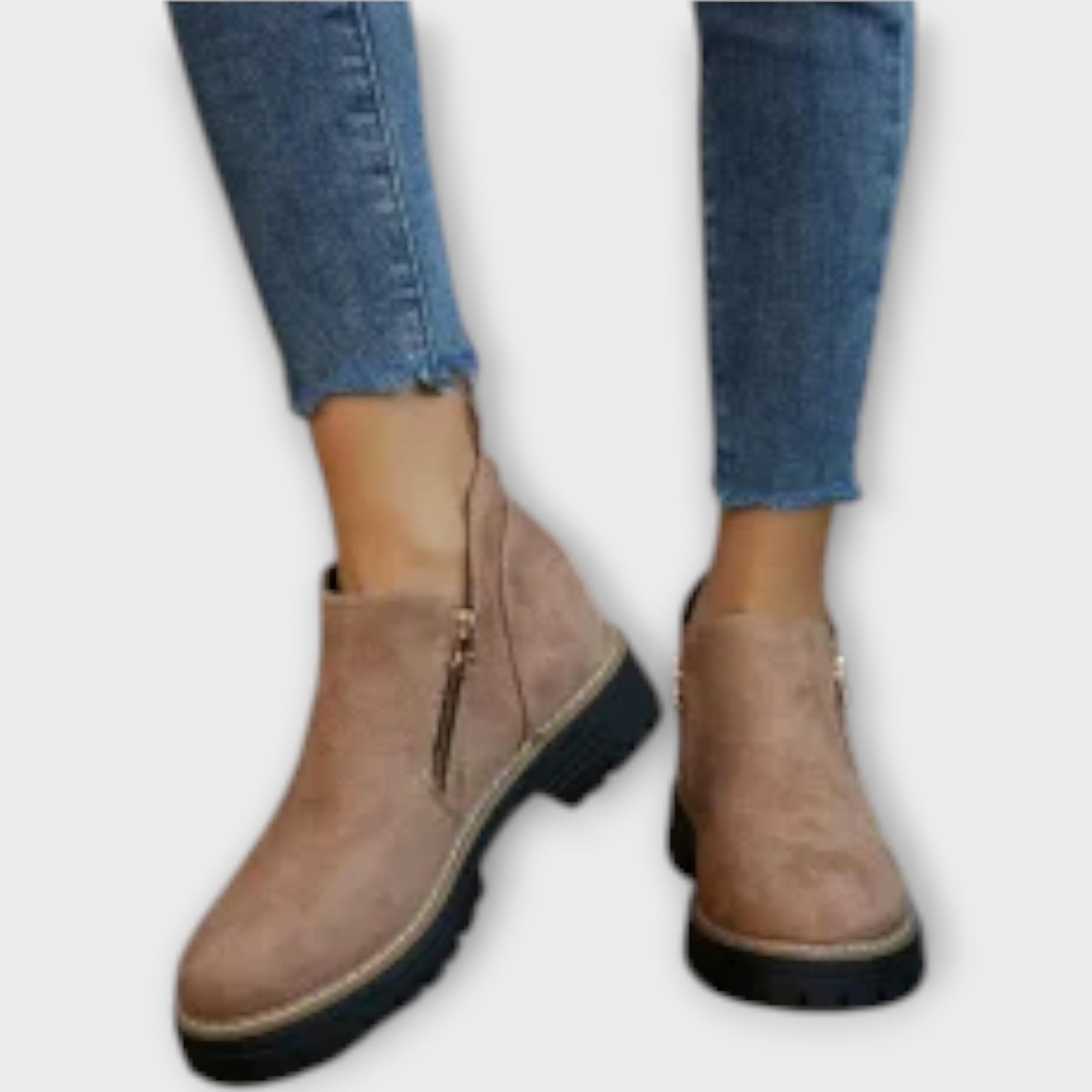 Kotníkové Boty Kožené Elegantní Kolekce Exkluzivita