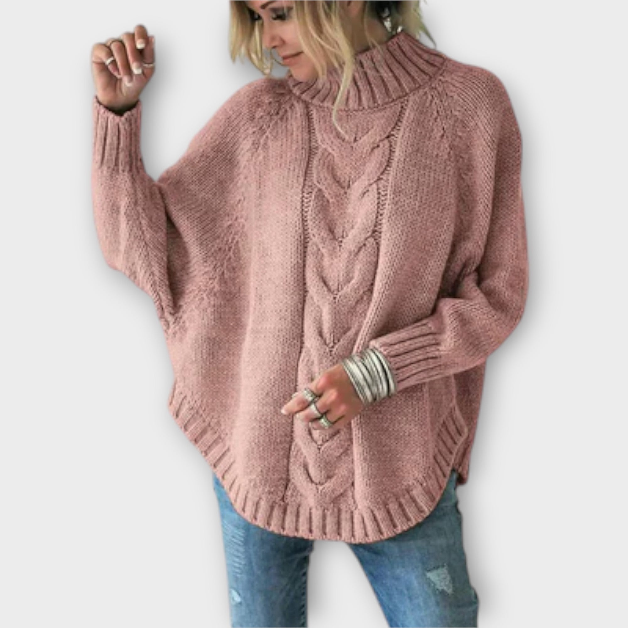 Elysian Dámský Pletený Svetr Klasickým Límcem Elegantní Styl