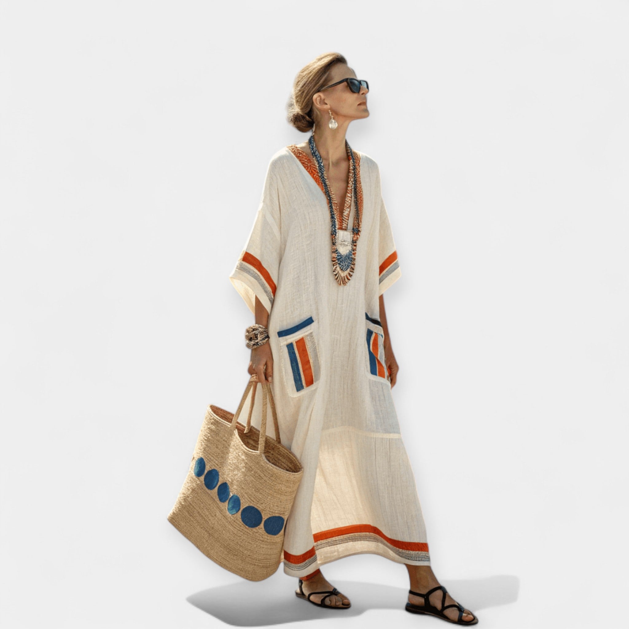 Midi Šaty Prémiový Dýchající Materiál Exkluzivní Kolekce