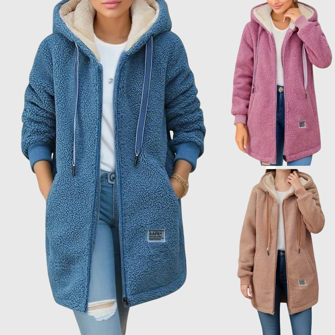 Fleece Bunda Luxusní Kolekce Exkluzivní Kousek Zimní