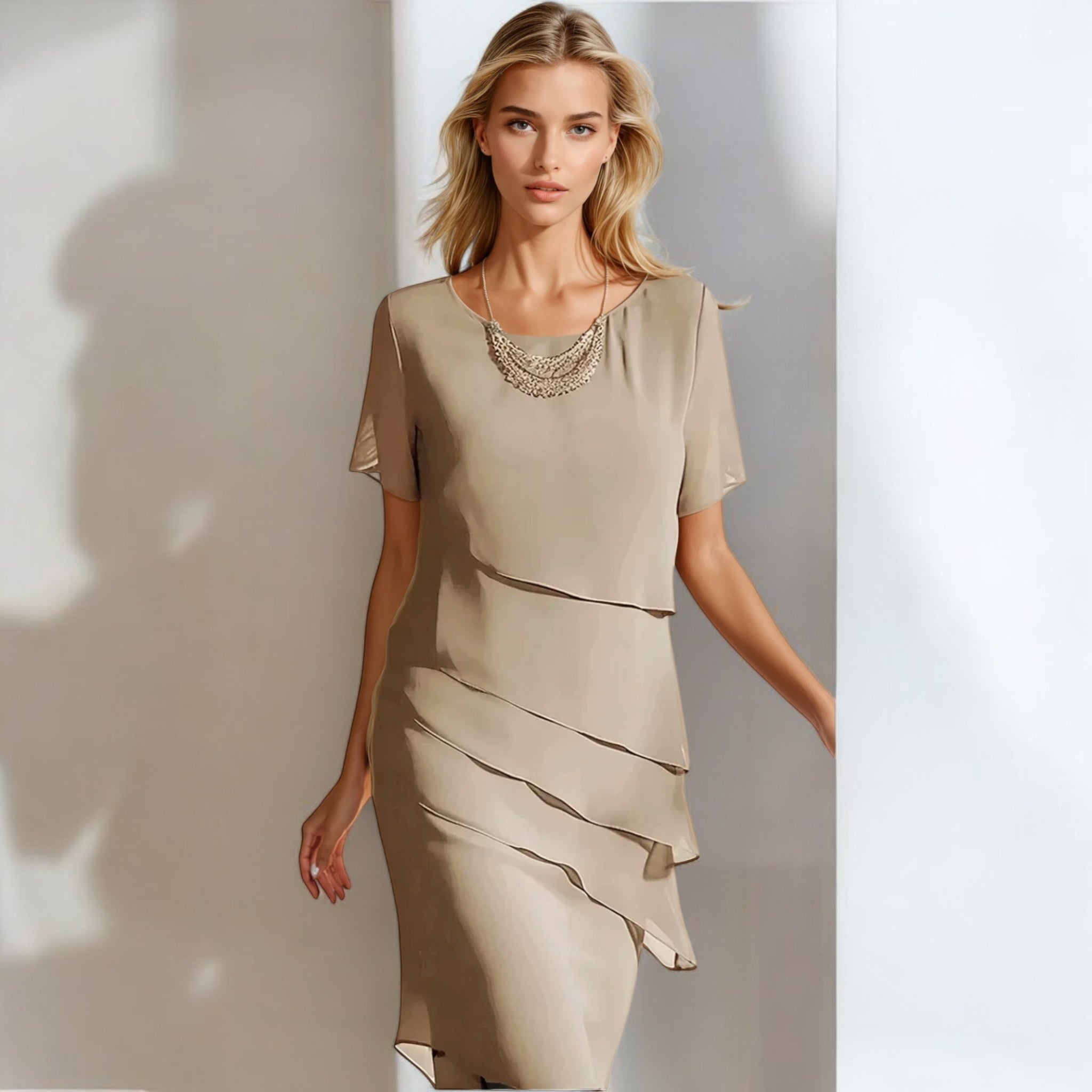 Šifónové Šaty Elegantní Kolekce Exkluzivní Pro Náročné