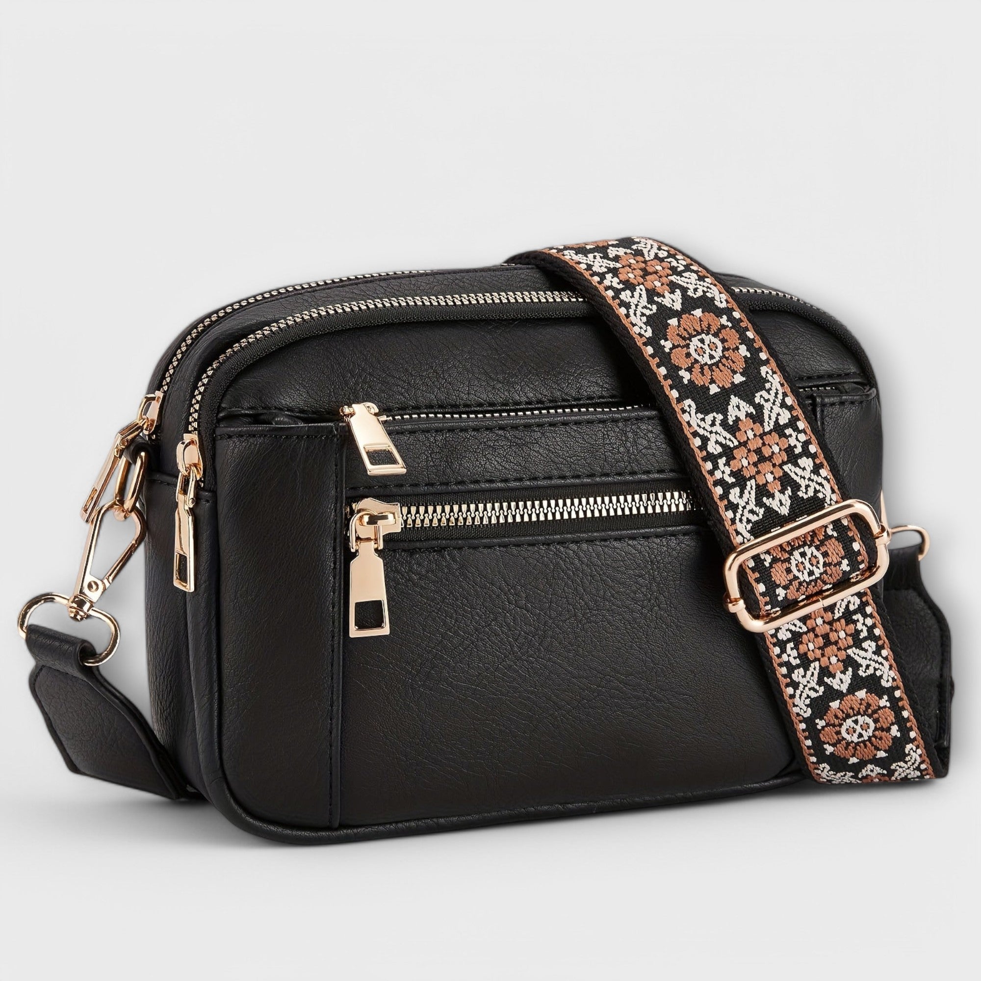 Lora Crossbody Kabelka Veganská Kůže Retro Exkluzivní