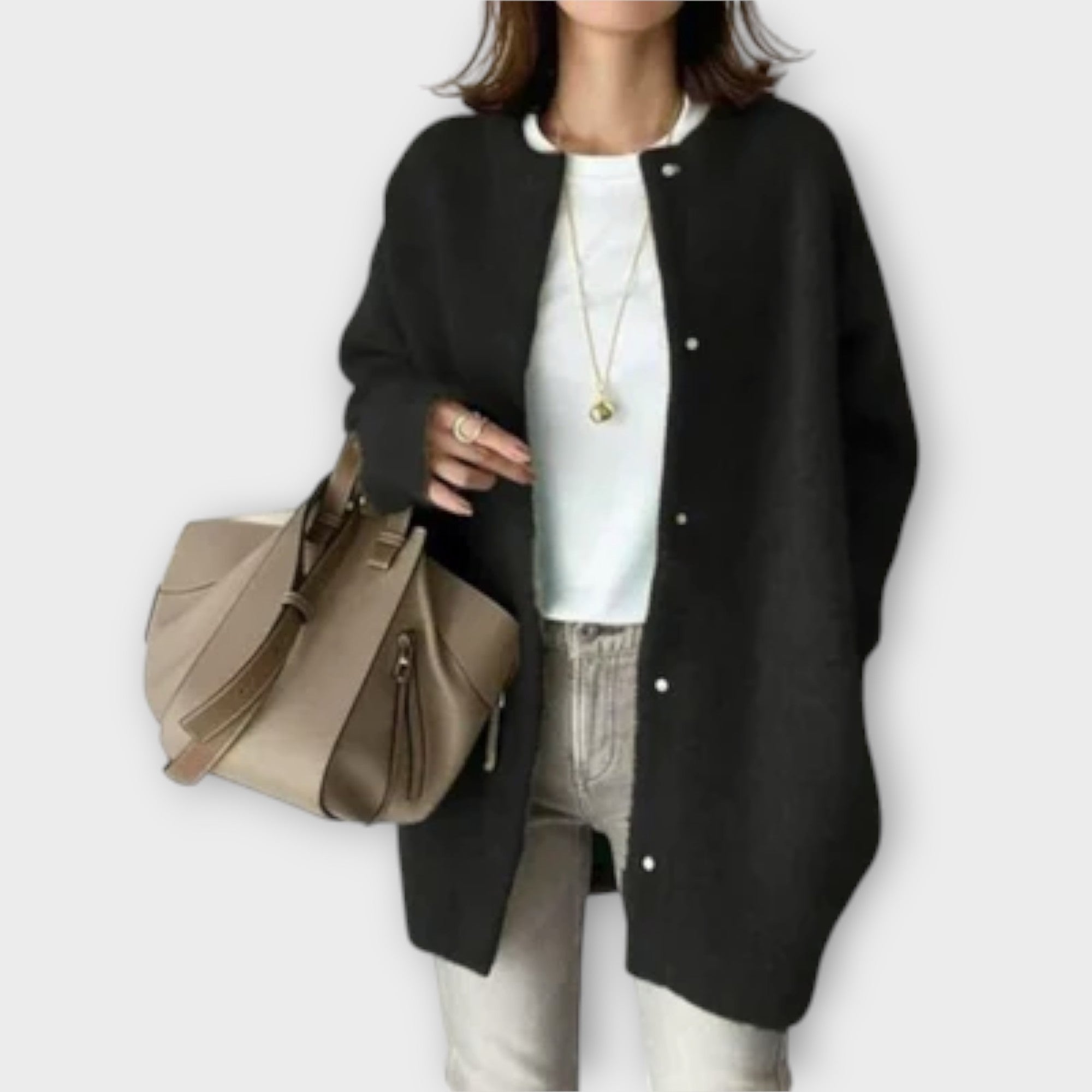 Lilly Luxusní Pletený Kardigán Exkluzivní Kolekce