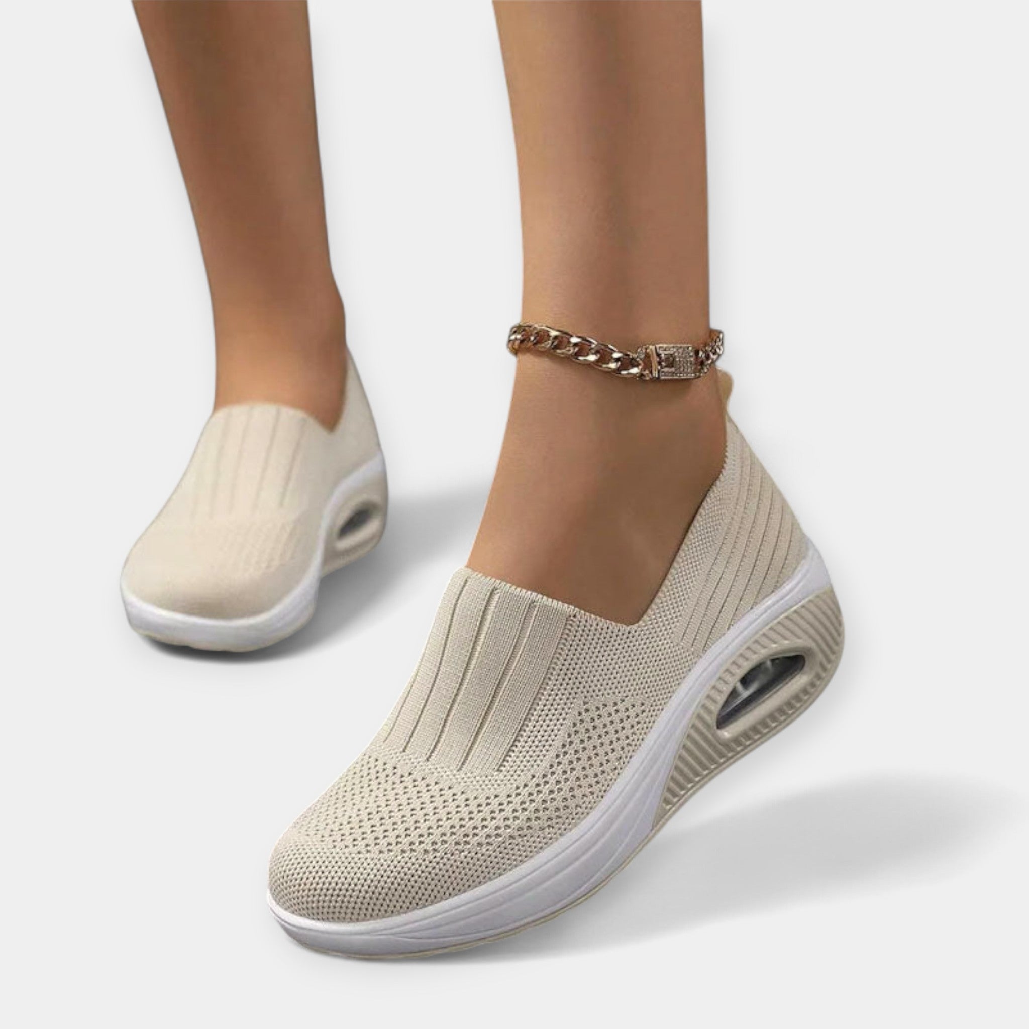 Exkluzivní Slip On Boty S Prodyšnou Orthopedickou Vložkou