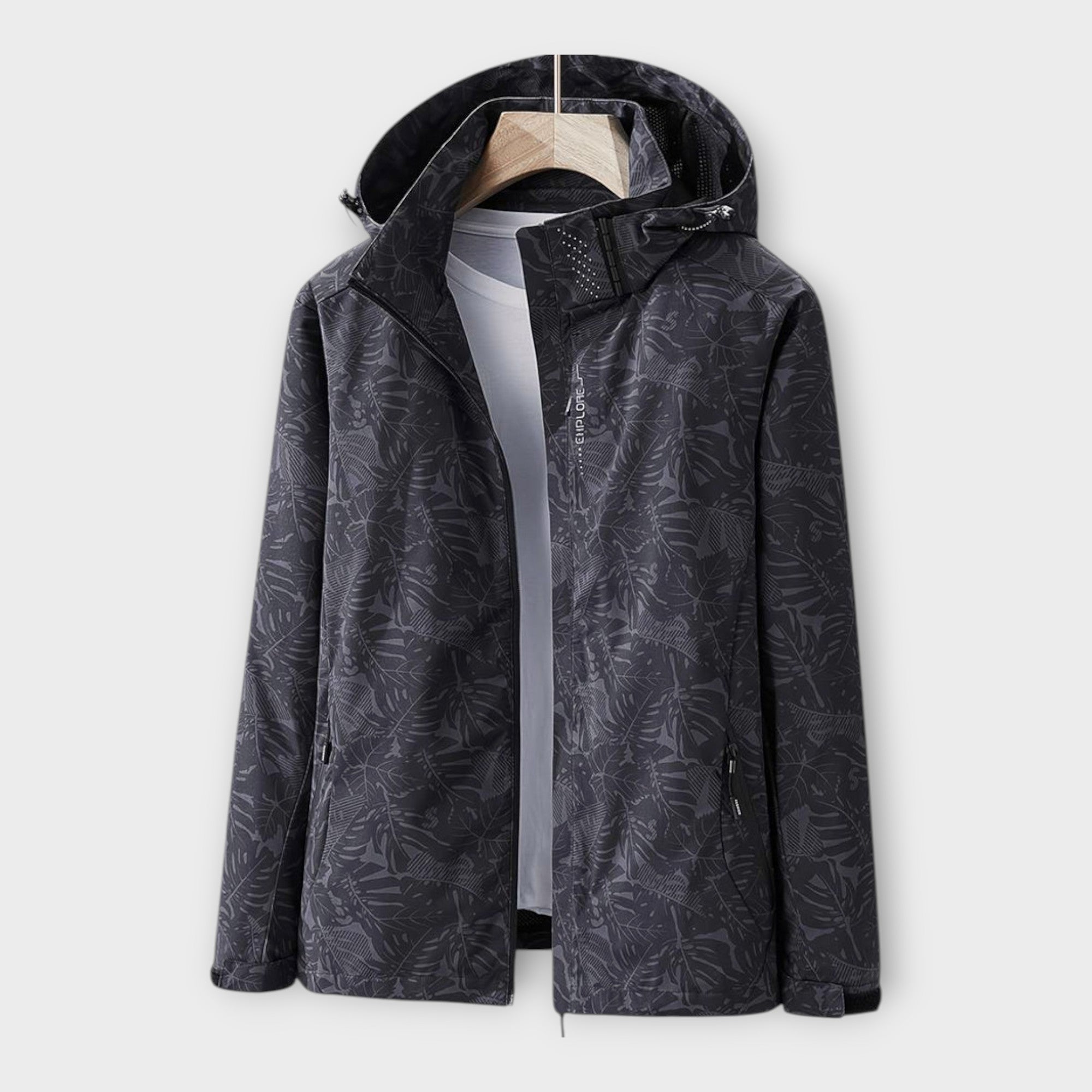 Moderní Nepromokavá Bunda S Kapucí Premium Materiál