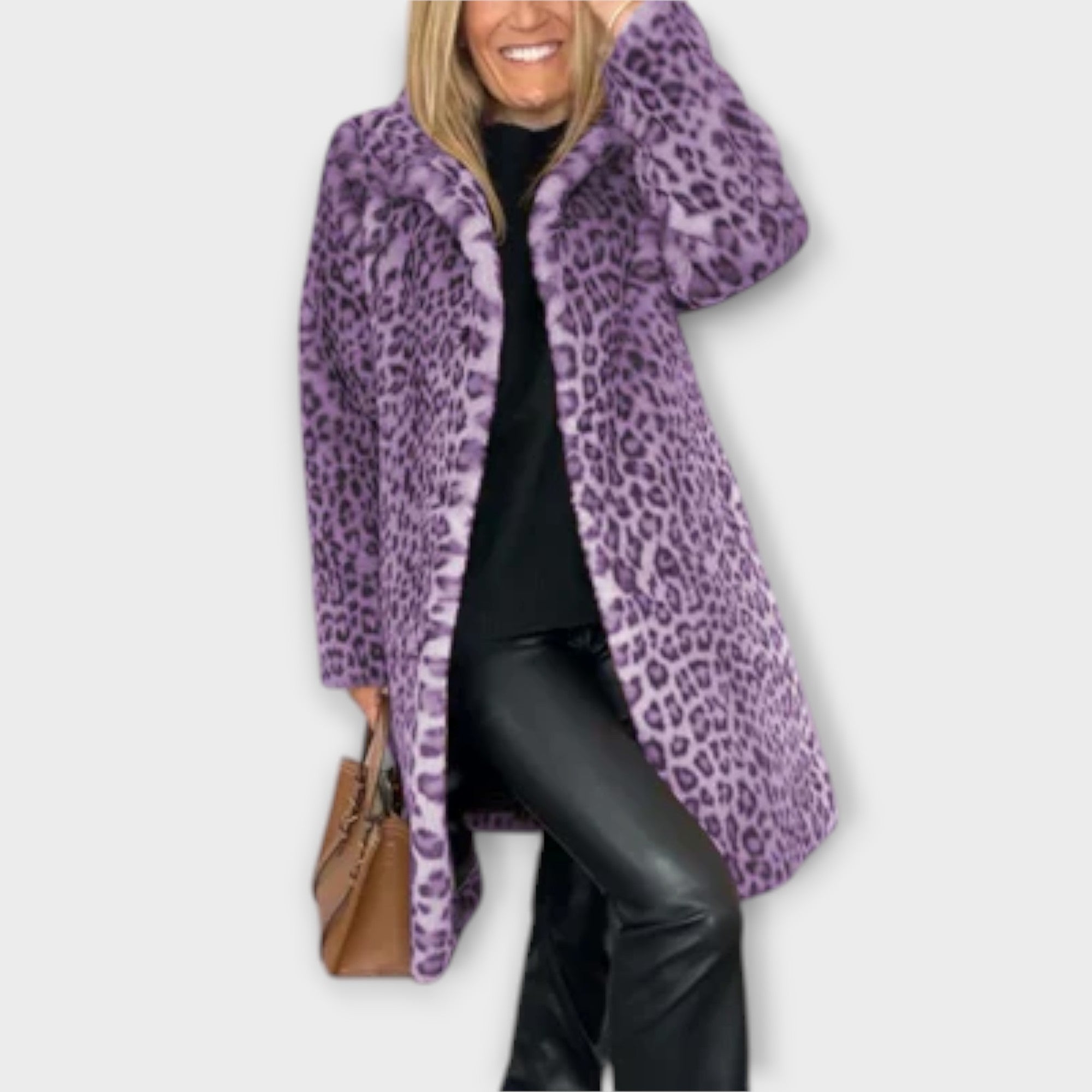 Amara Leopardí Kabát Z Kolekce Elegance Omezená Edice