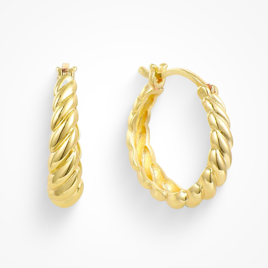 Náušnice Twist Z Kolekce Luxusní Elegance Pro Večerní Styl