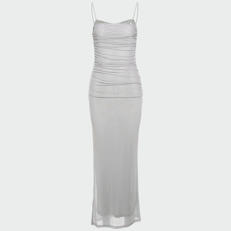 Aouri Maxi Šaty Z Tylu Exkluzivní Kolekce Elegantní