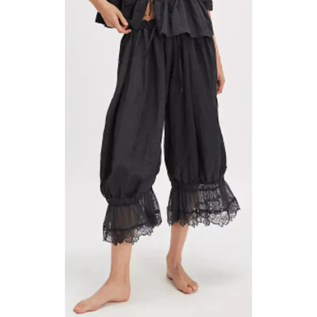 Boho Krajkové Kalhoty Viktoriánský Styl Exkluzivní
