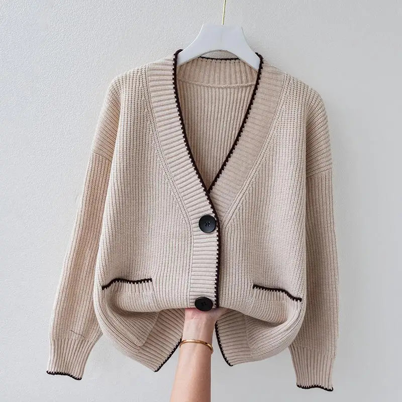 Stylová Oversized Vesta z Luxusní Pleteniny Limitovaná Edice