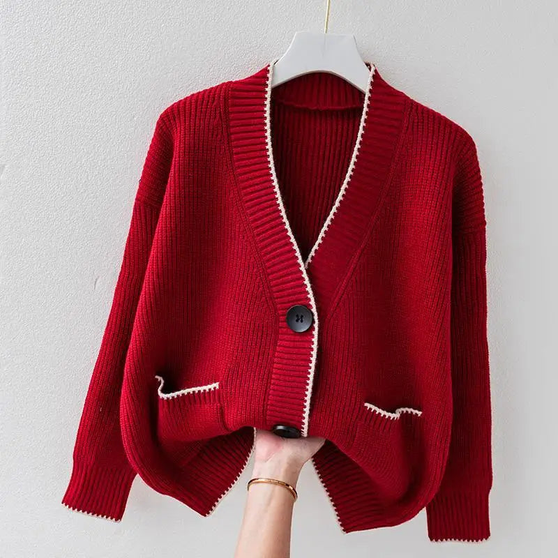 Stylová Oversized Vesta z Luxusní Pleteniny Limitovaná Edice