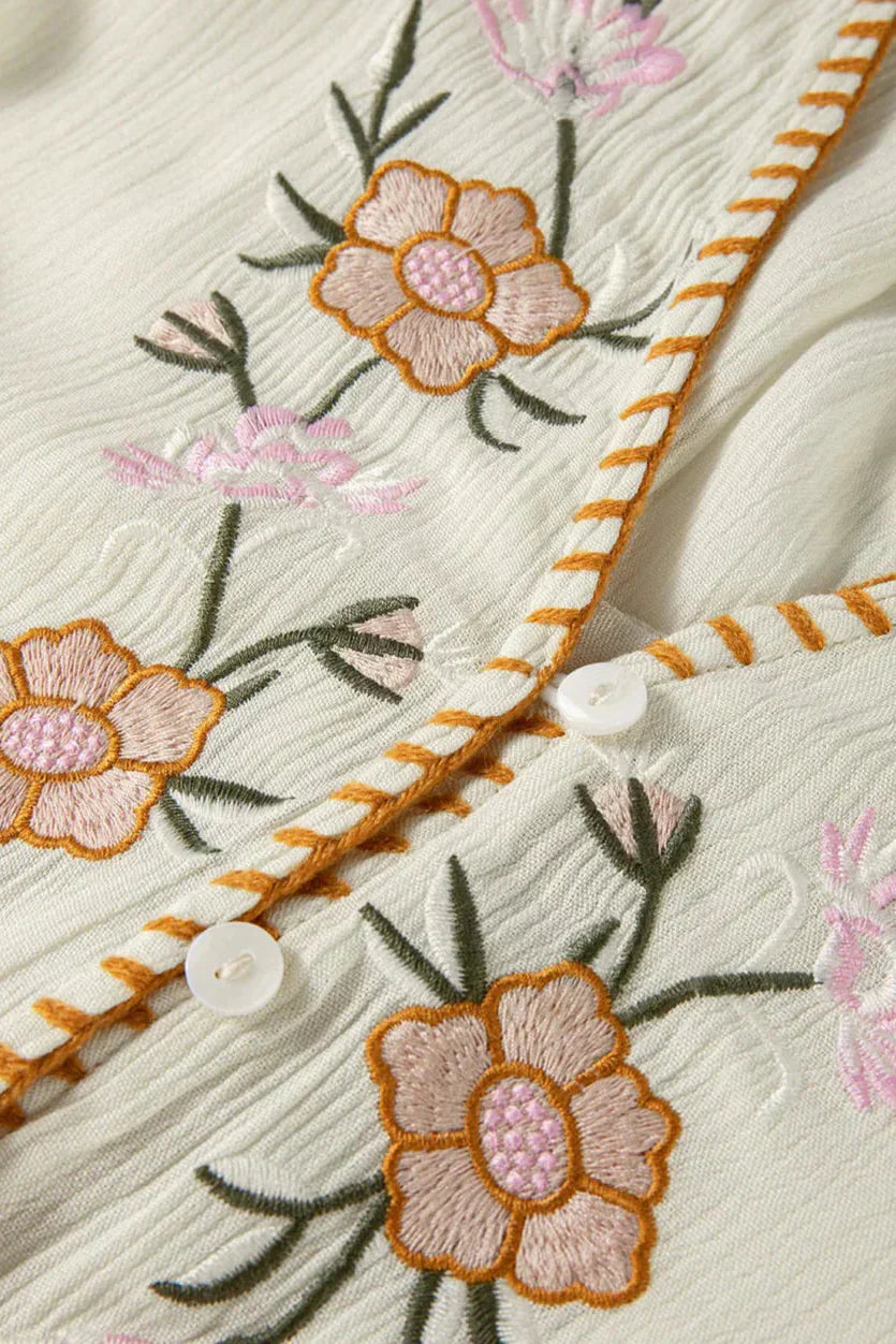 Tierra Etnická Halenka Z Rayon Exkluzivní Edice Limitovaná