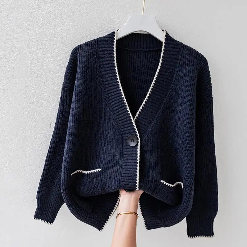 Stylová Oversized Vesta z Luxusní Pleteniny Limitovaná Edice