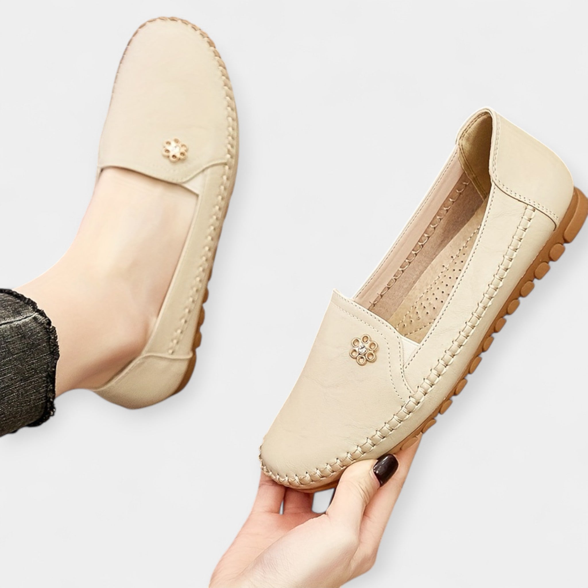 Slip On Boty S Měkkou Podešví Denní Nošení Prémiová Edice