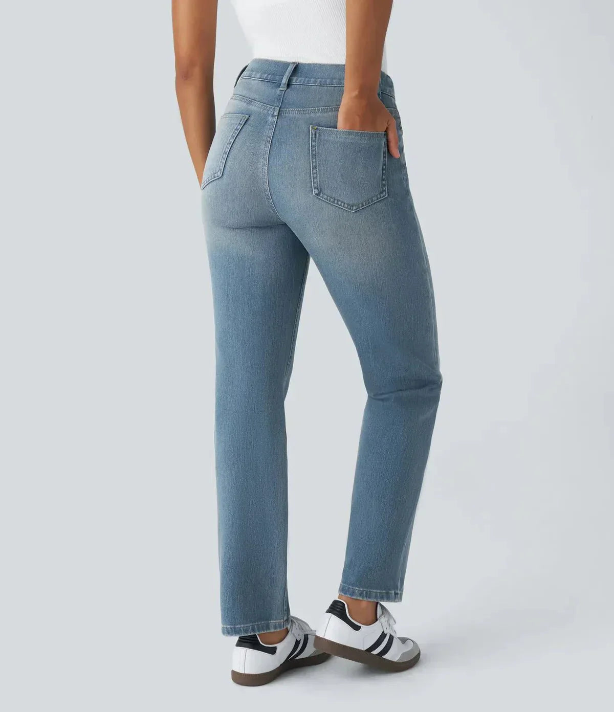 Premium Denim Džíny S Vysokým Pasem Limitovaná Edice