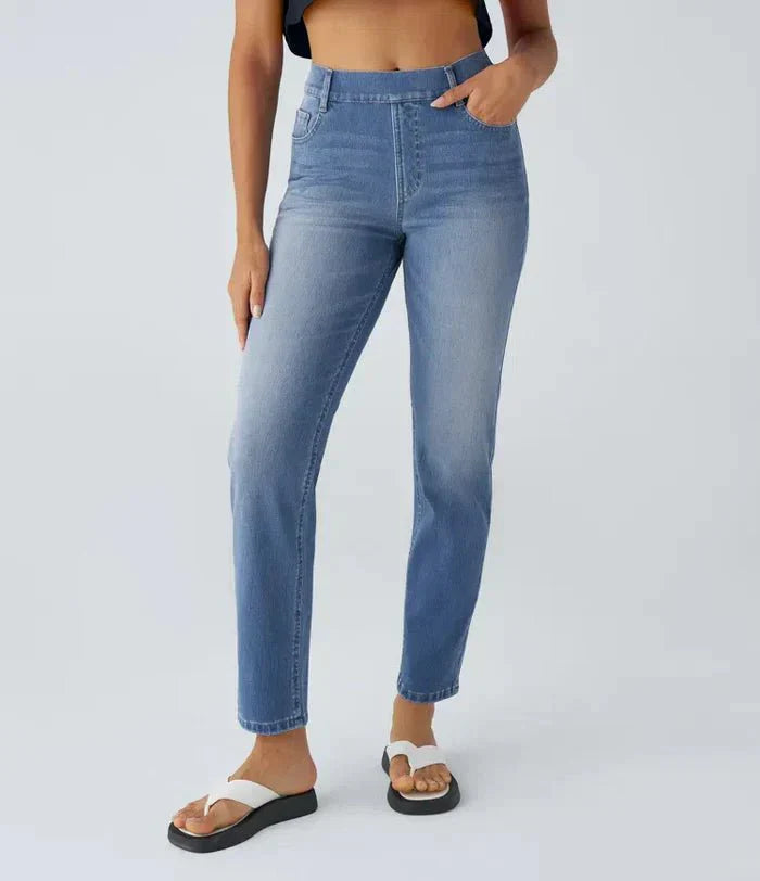 Premium Denim Džíny S Vysokým Pasem Limitovaná Edice
