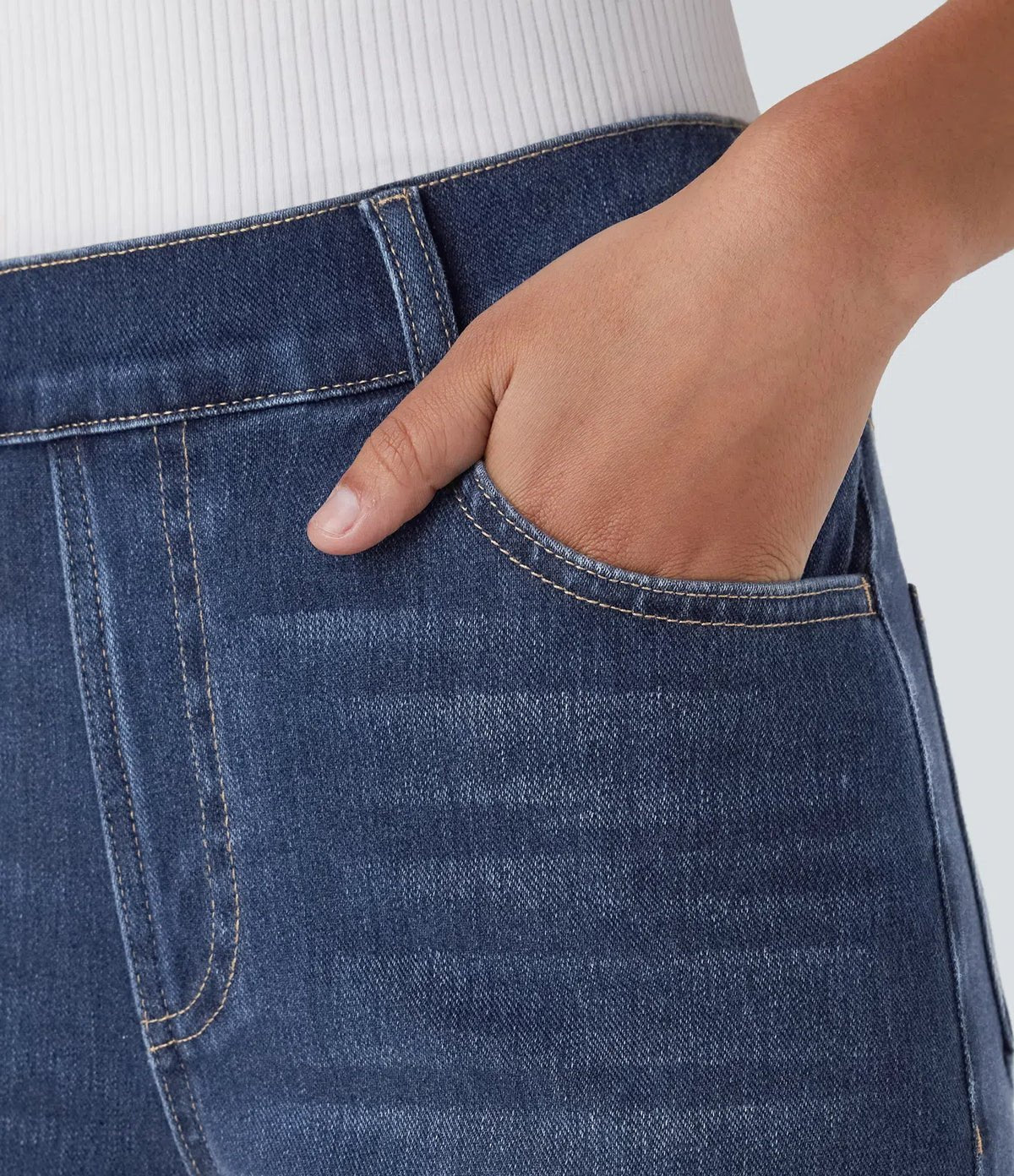 Premium Denim Džíny S Vysokým Pasem Limitovaná Edice