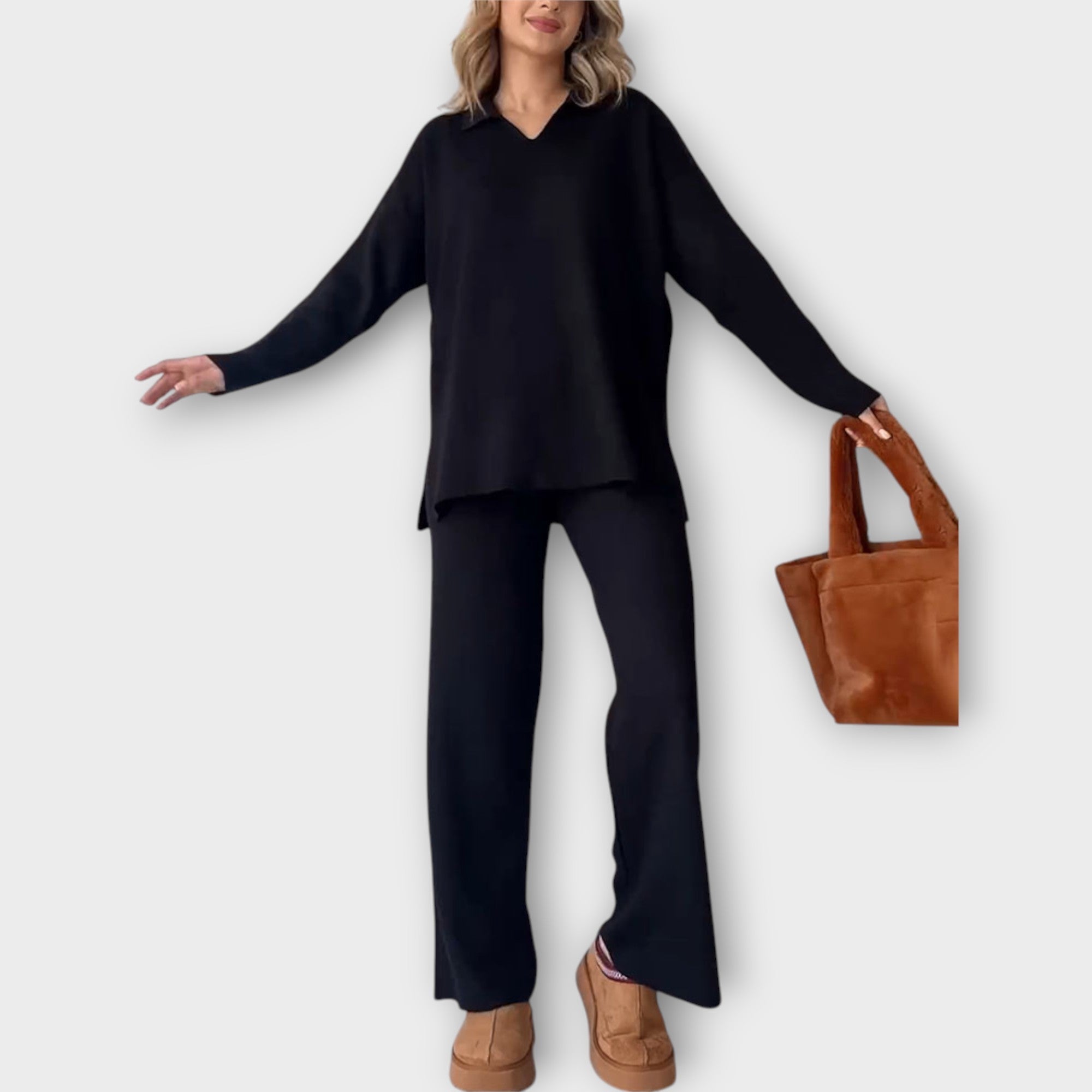 Elegantní Set se Volným Střihem z Kolekce Minimalismus
