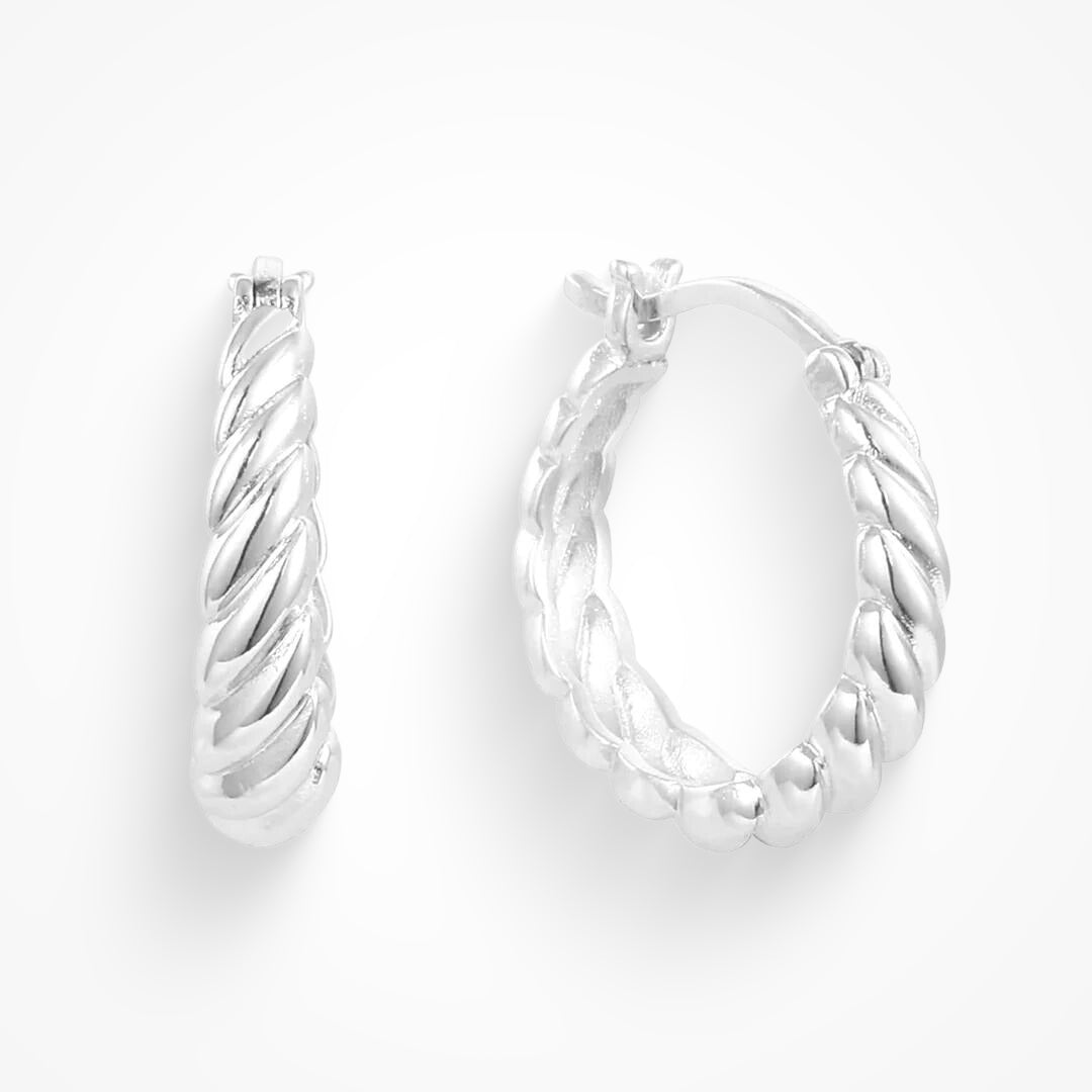 Náušnice Twist Z Kolekce Luxusní Elegance Pro Večerní Styl