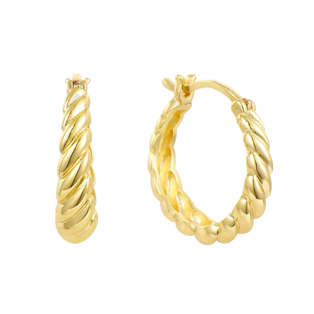 Náušnice Twist Z Kolekce Luxusní Elegance Pro Večerní Styl