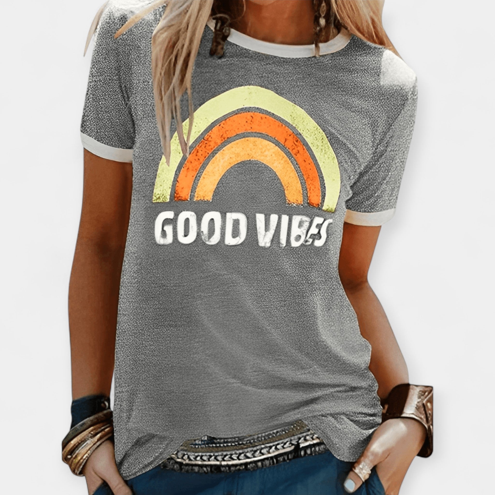 Good Vibes Tričko Luxus Bavlna Limitovaná Edice Exkluzivní