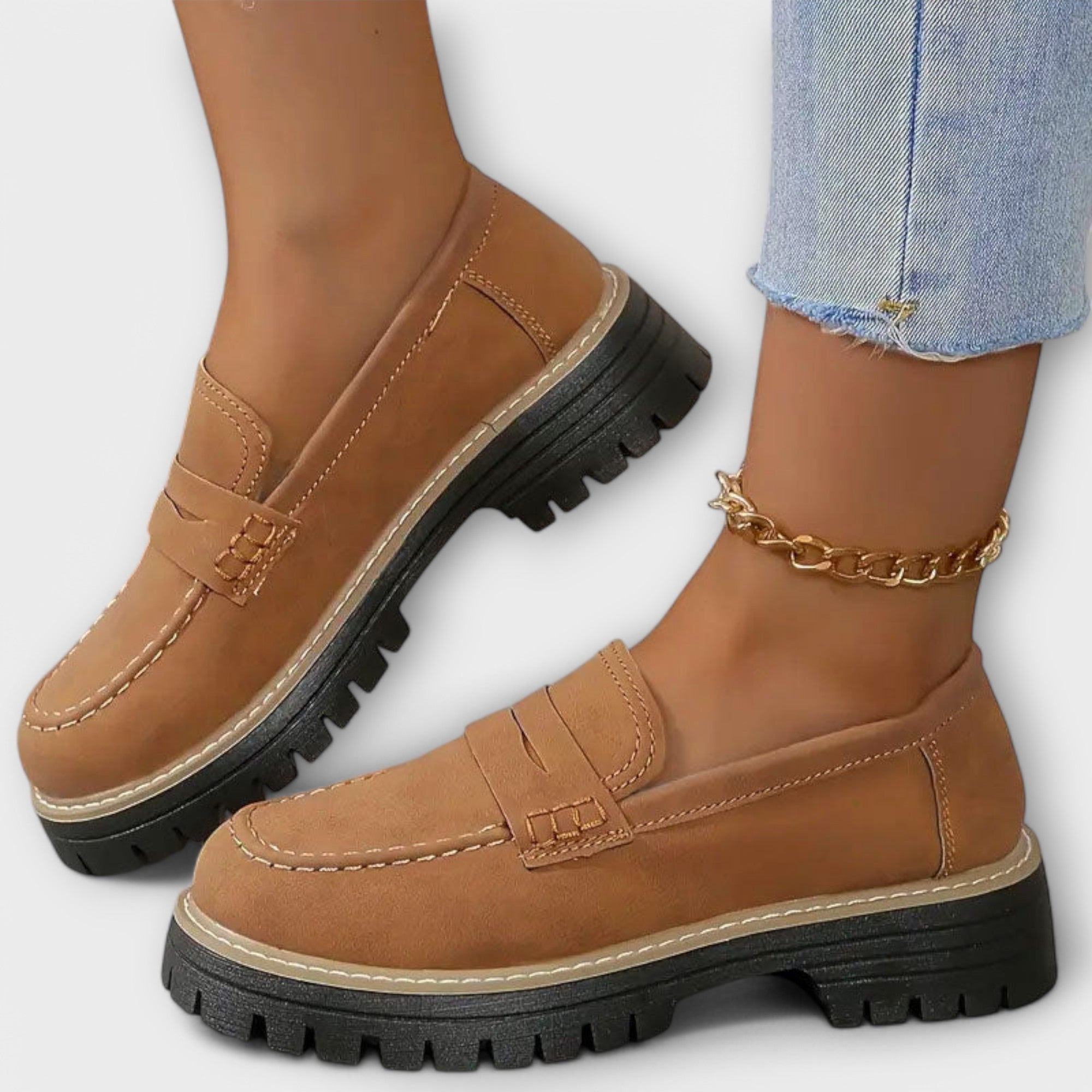 Alisa Mokasíny Ze Semiše Luxusní Kolekce Exkluzivní