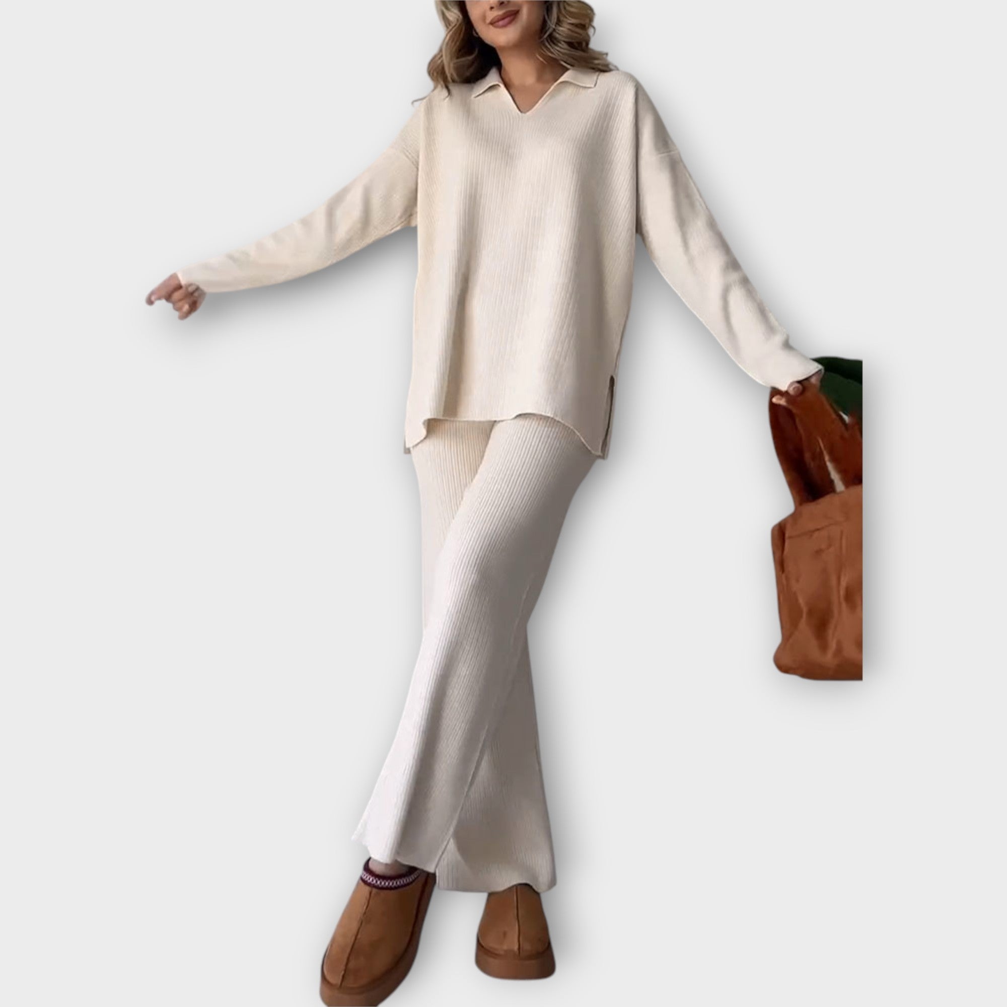 Elegantní Set se Volným Střihem z Kolekce Minimalismus
