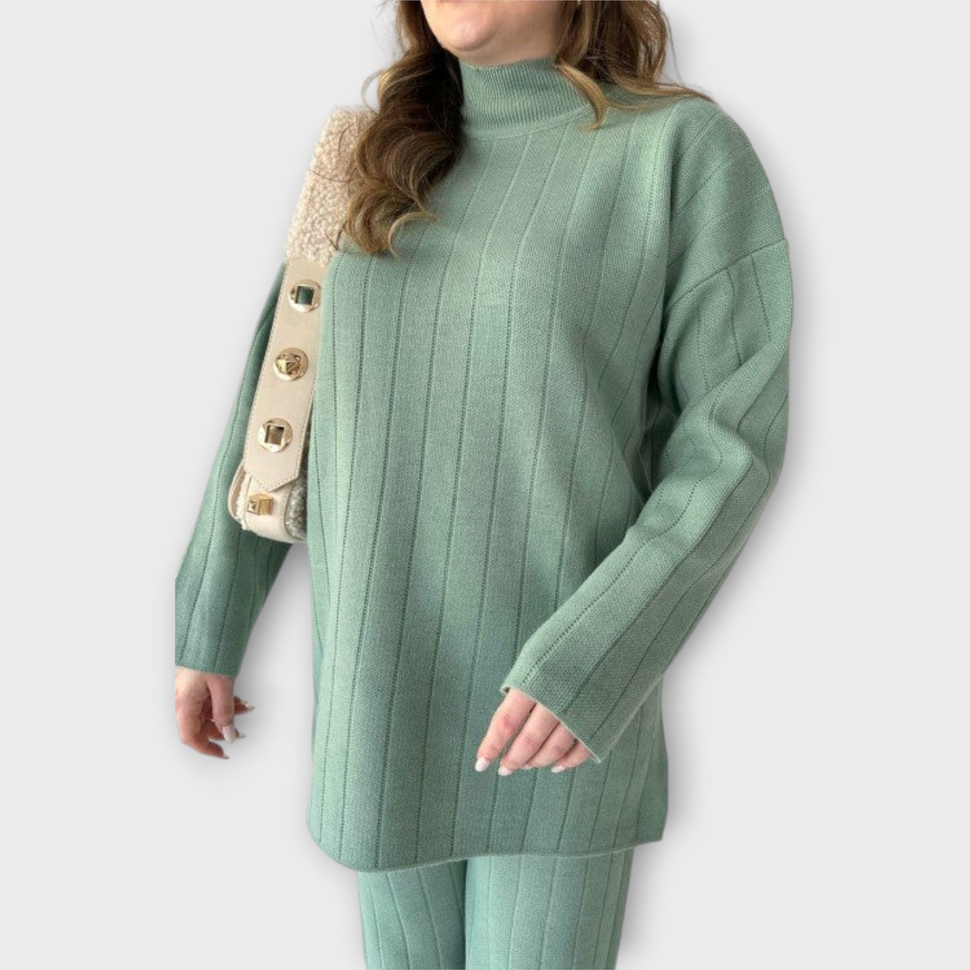 Pletený Set Exkluzivní Luxusní Kolekce Pro Elegantní Vzhled