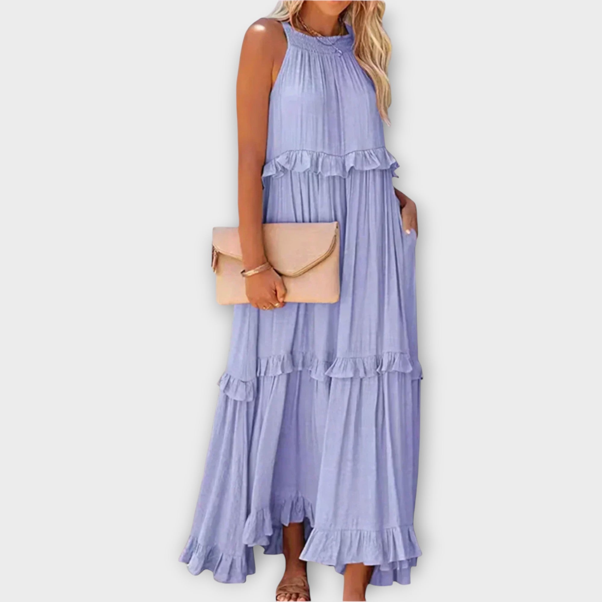 Exkluzivní Letní Šaty Tenkými Ramínky Z Boho Kolekce