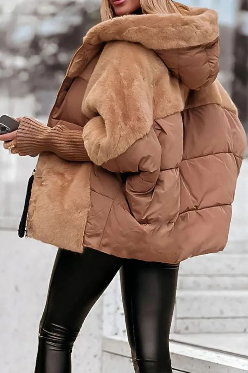 Ava Péřová Bunda Teddy Kolekce Limitovaná Exkluzivní