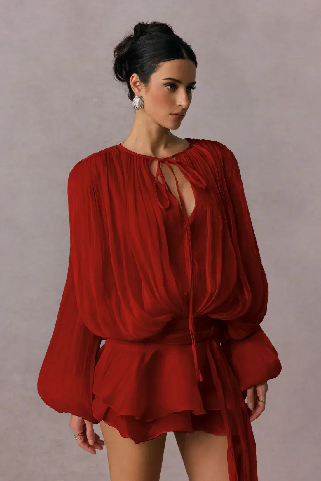 Lyanna Boho Krátké Šaty Elegantní Kolekce Exkluzivní