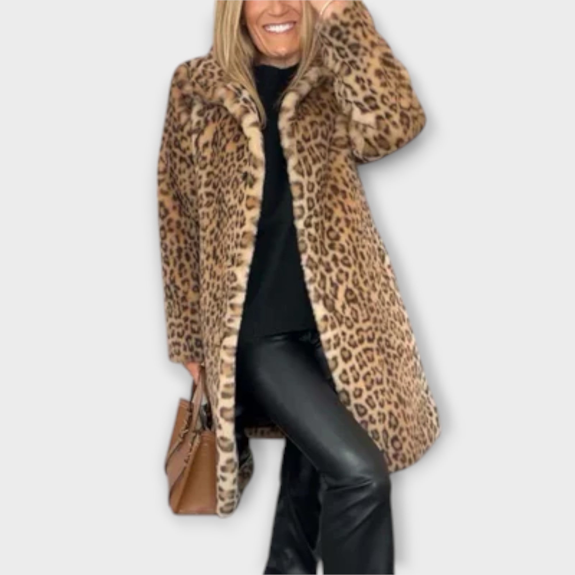 Amara Leopardí Kabát Z Kolekce Elegance Omezená Edice