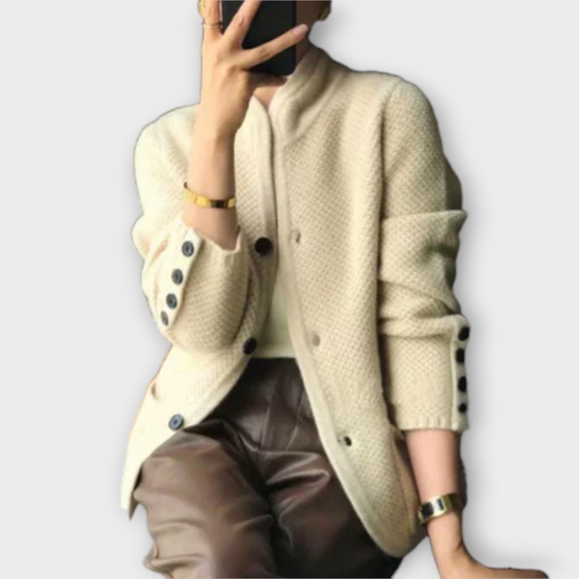 Alissa Cosy Cardigan Kolekce Cosy Luxusní Plyšová Pletenina