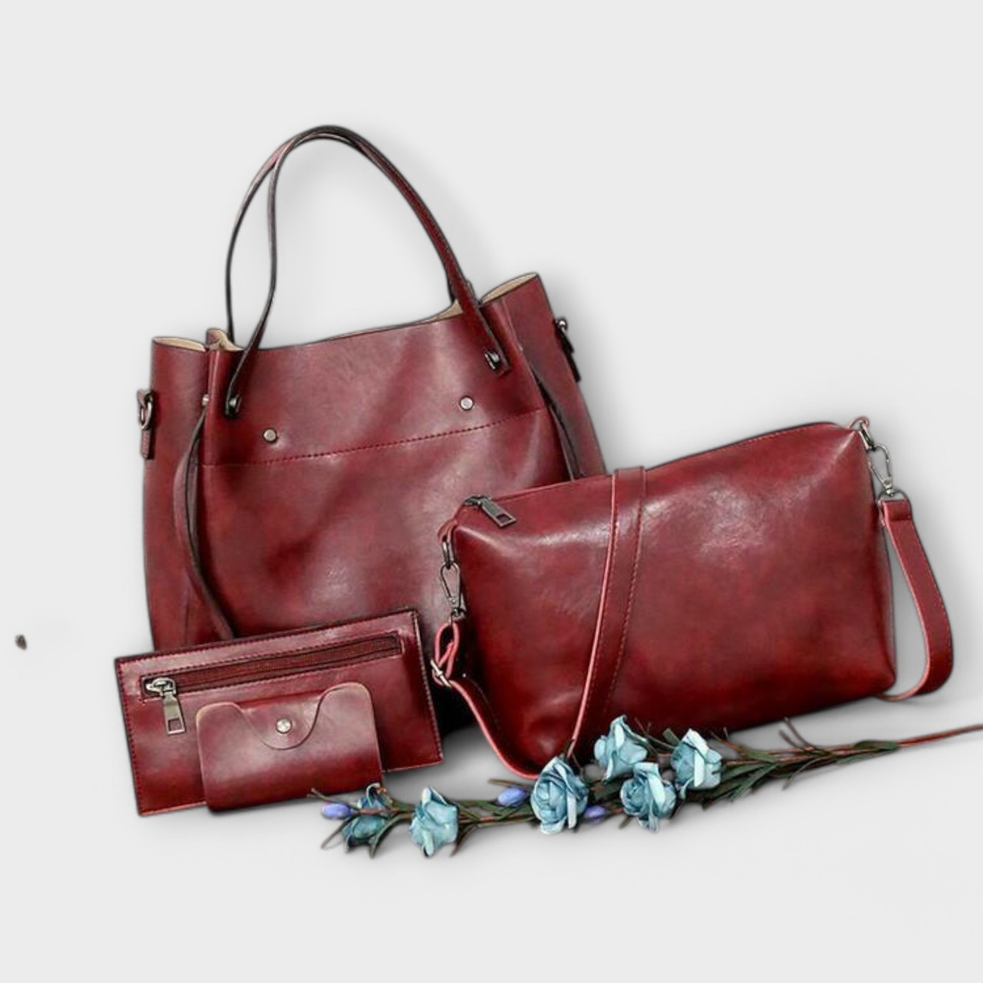 Lora Čtyřdílná Vintage Sada Tašek Elegantní Exkluzivní