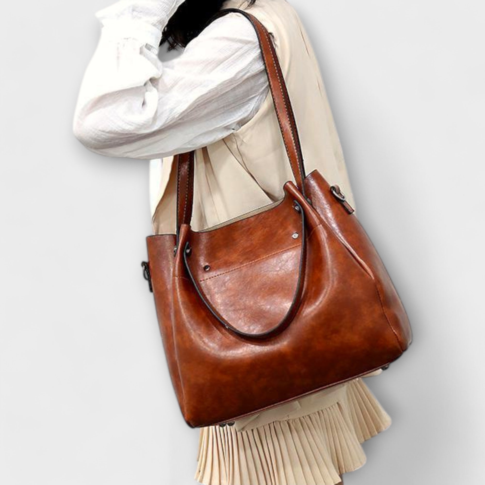 Lora Čtyřdílná Vintage Sada Tašek Elegantní Exkluzivní