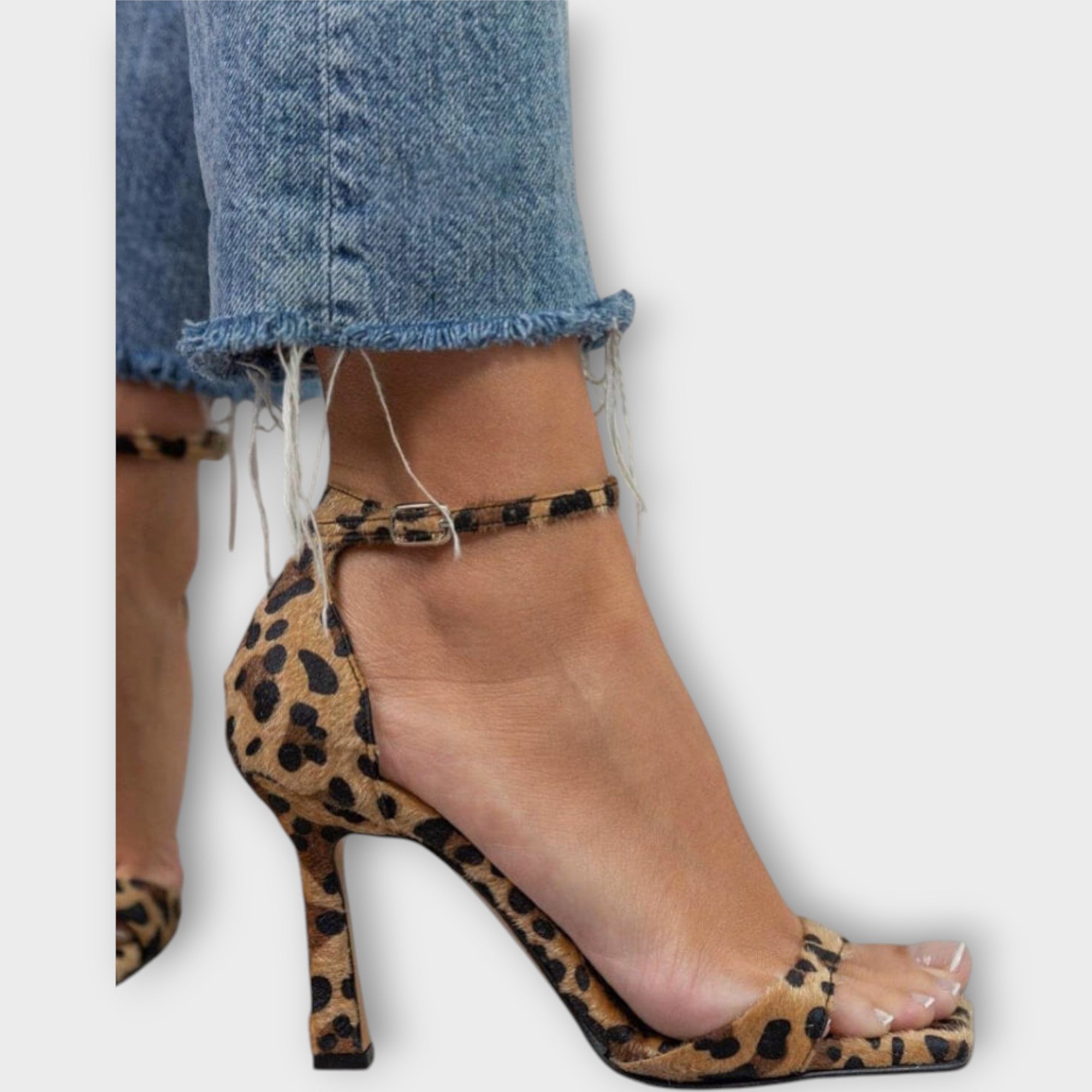Giulia Vysoké Lodičky S Animal Print Exkluzivní Pro Večer