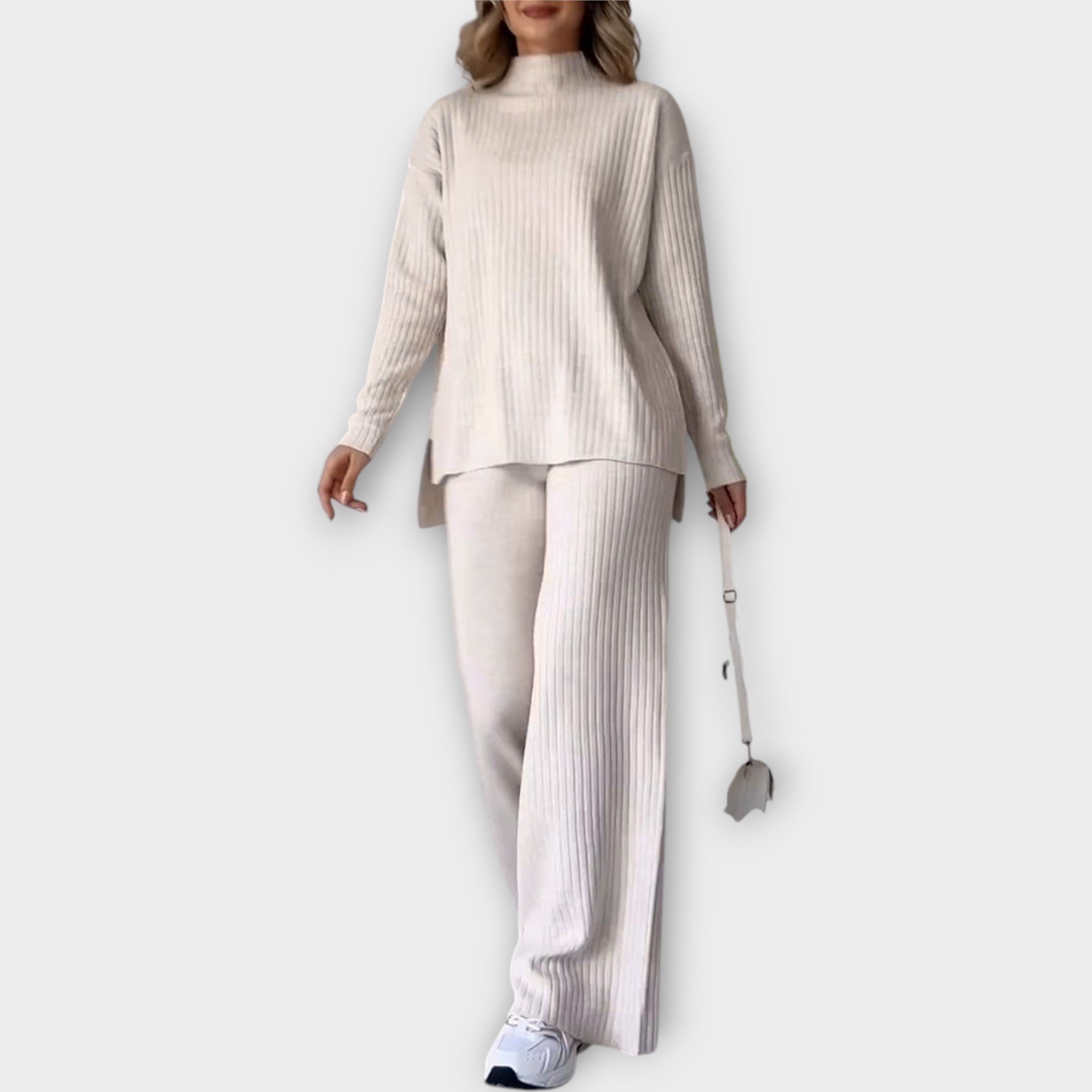 Pletený Set Elegantní Komfortní Luxusní Kolekce Exkluzivní