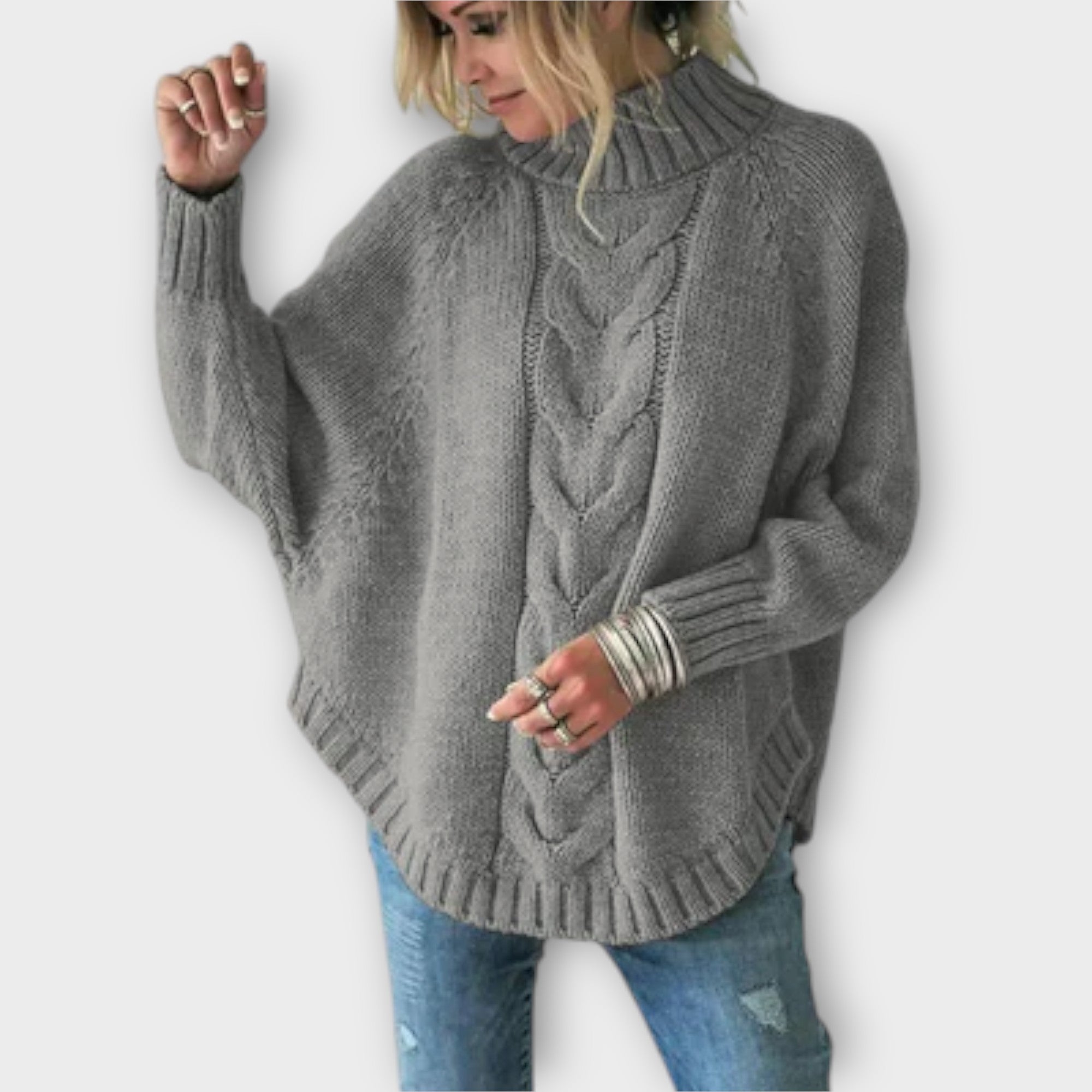 Elysian Dámský Pletený Svetr Klasickým Límcem Elegantní Styl