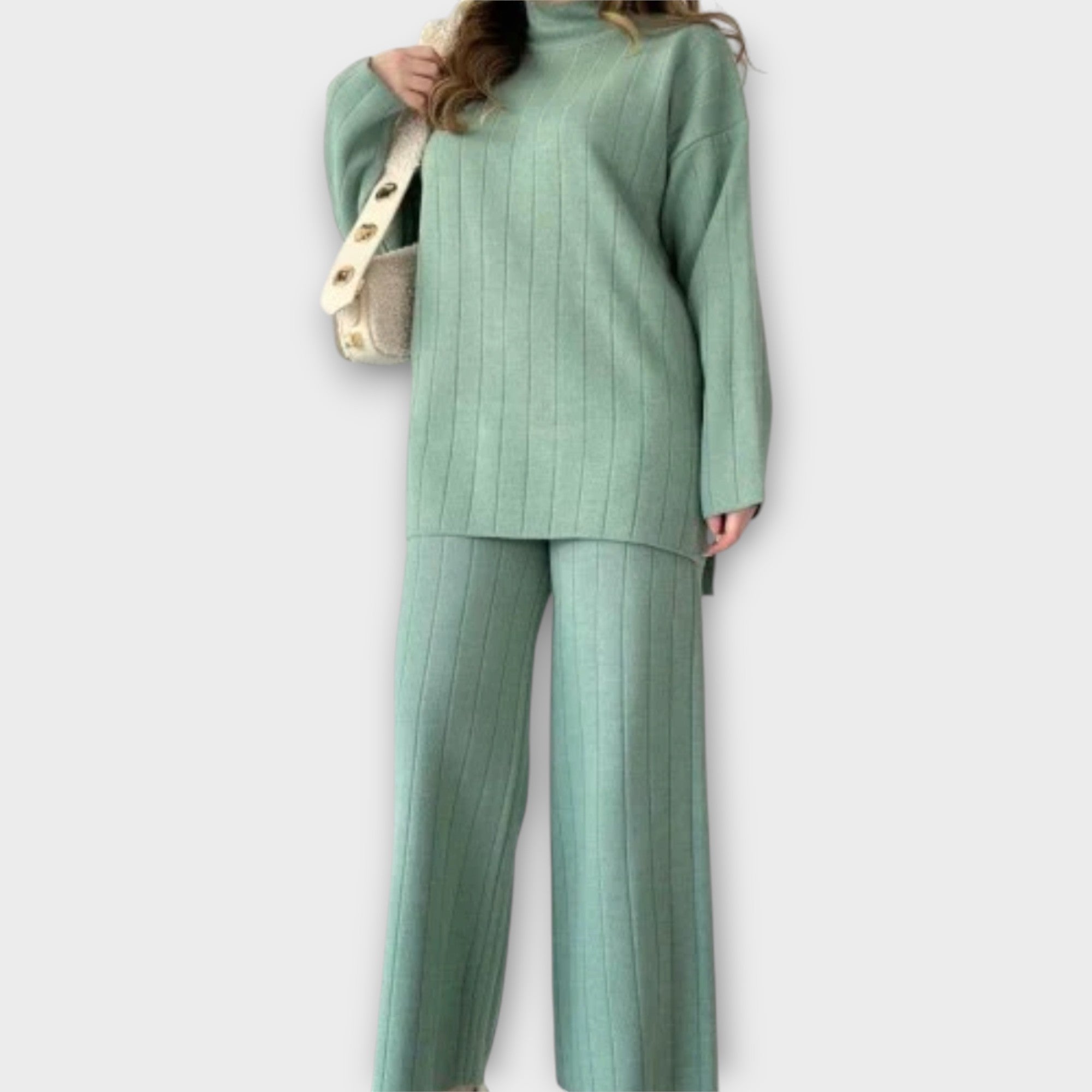Pletený Set Exkluzivní Luxusní Kolekce Pro Elegantní Vzhled
