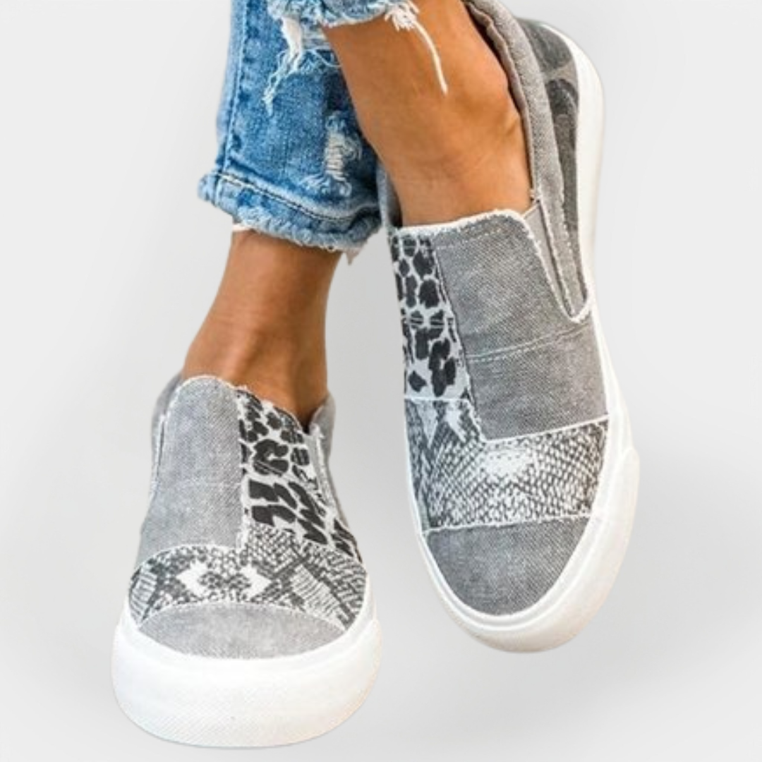 Elegantní Boty Se Zvířecím Vzorem Exkluzivní Edice