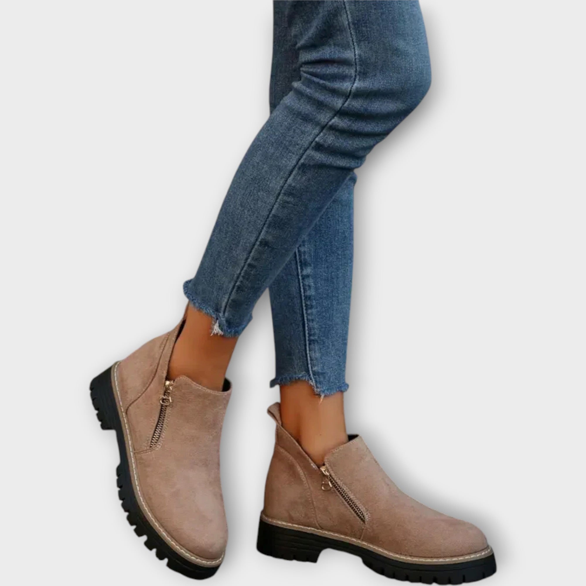 Kotníkové Boty Kožené Elegantní Kolekce Exkluzivita