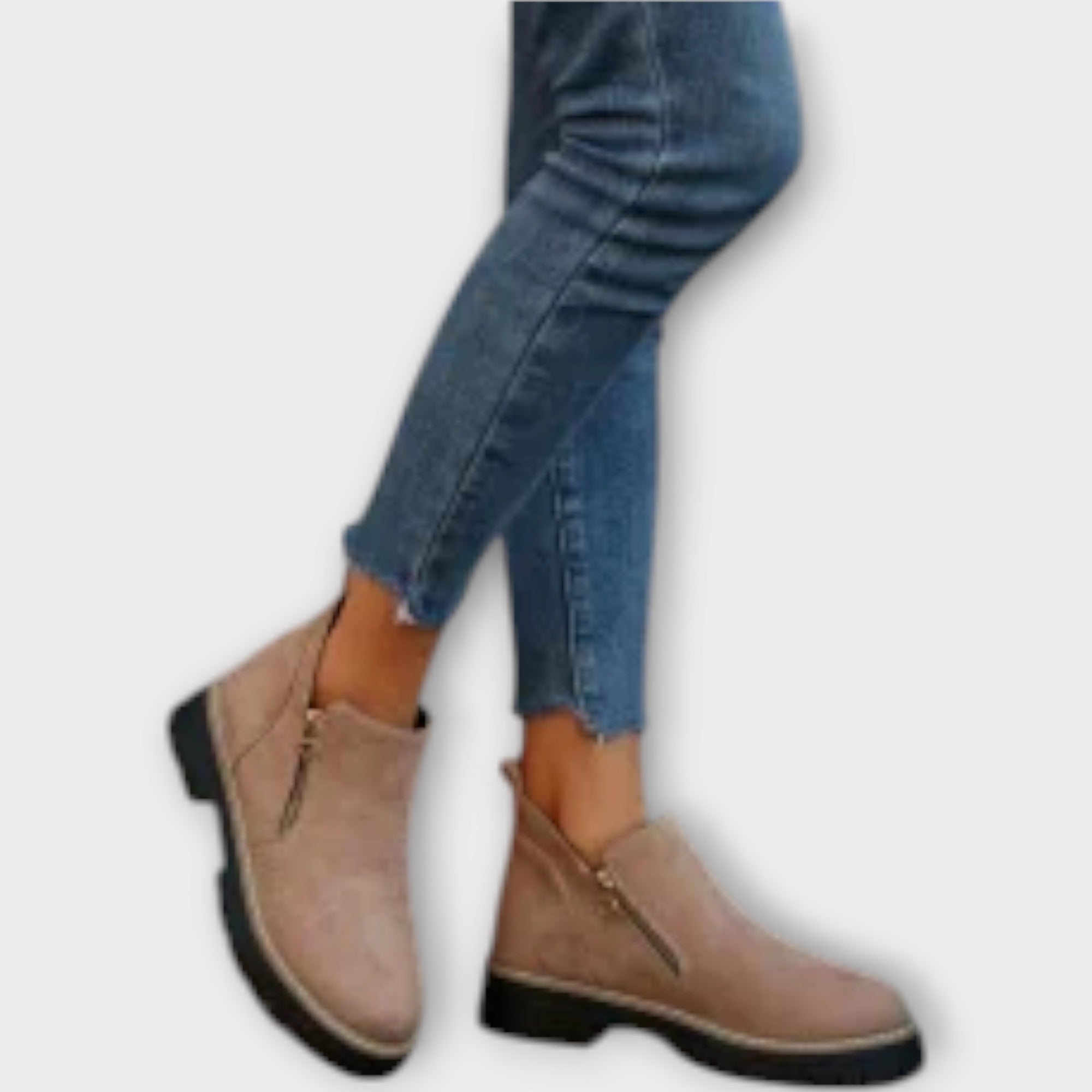 Kotníkové Boty Kožené Elegantní Kolekce Exkluzivita