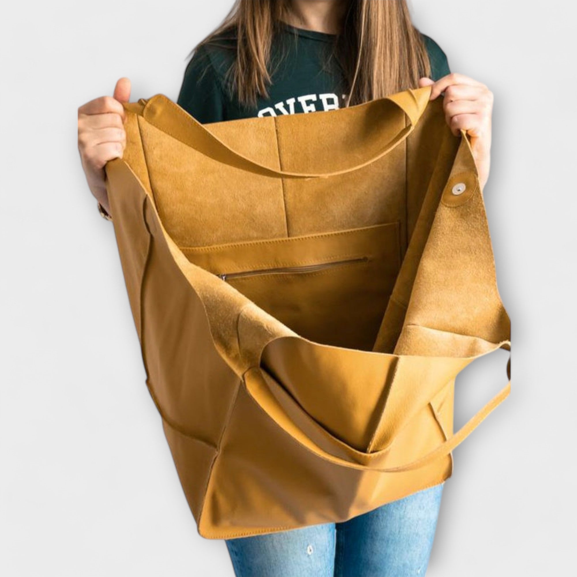 Lora Víkendová Taška Oversize PU Kůže Exkluzivní Kousek