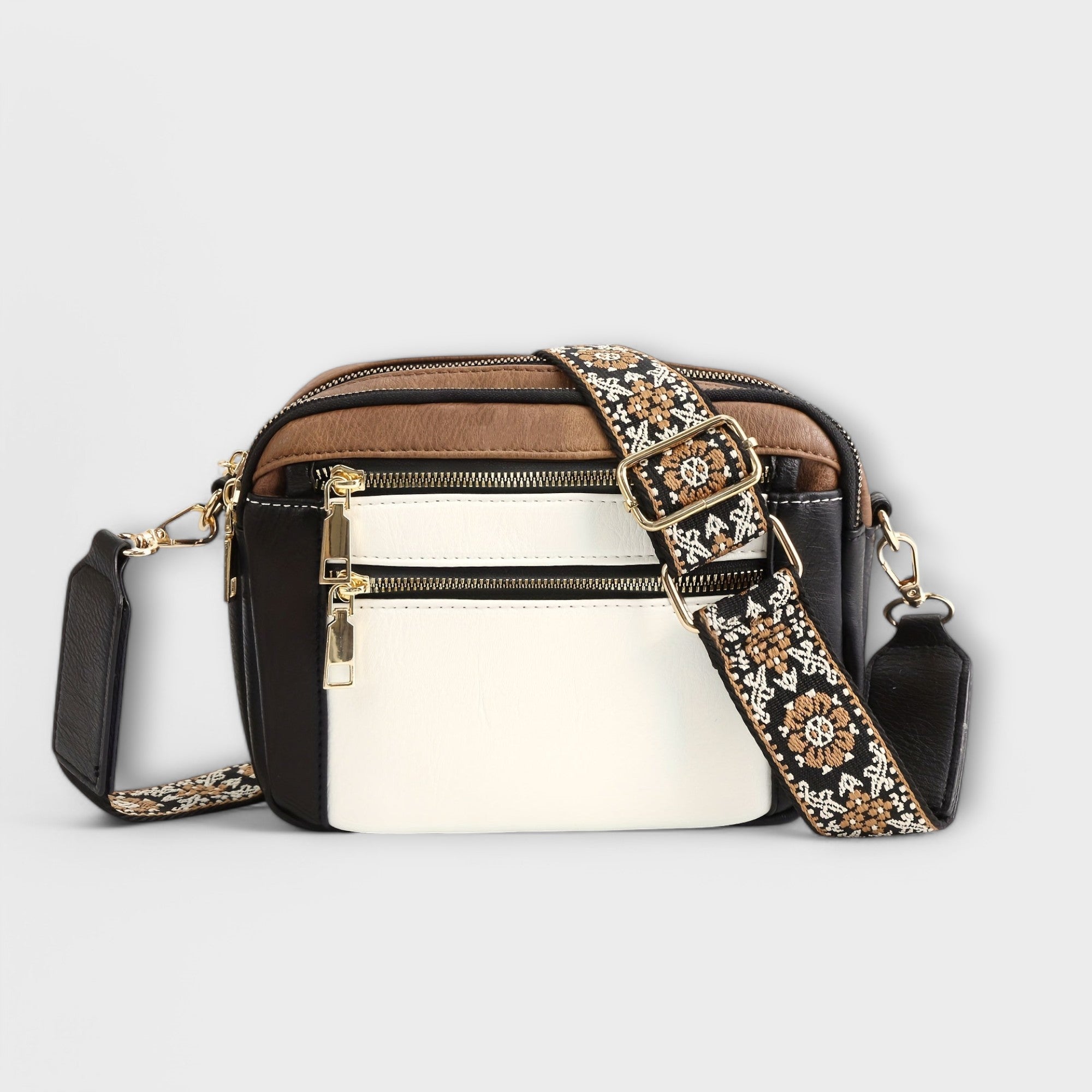 Lora Crossbody Kabelka Veganská Kůže Retro Exkluzivní