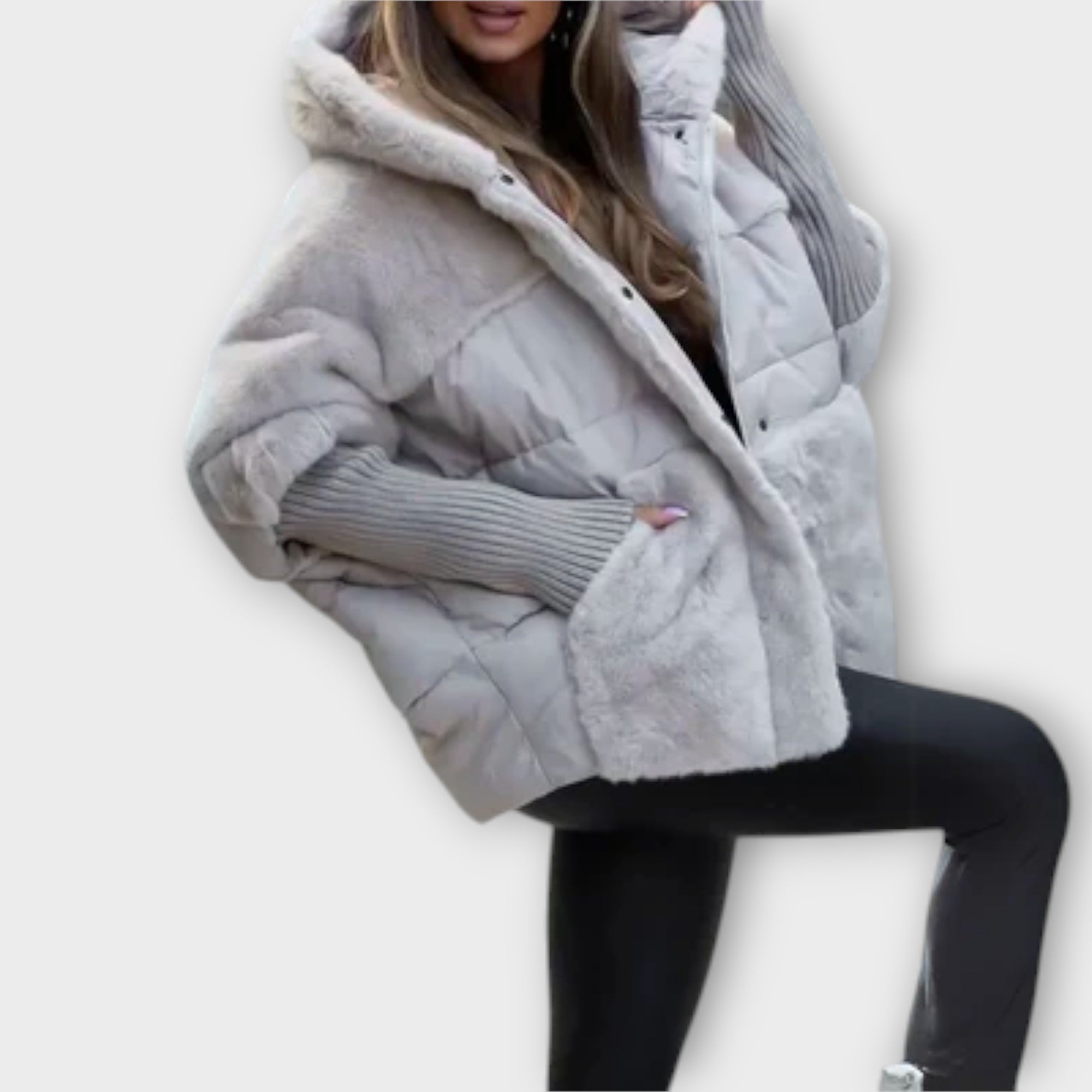 Ava Péřová Bunda Teddy Kolekce Limitovaná Exkluzivní