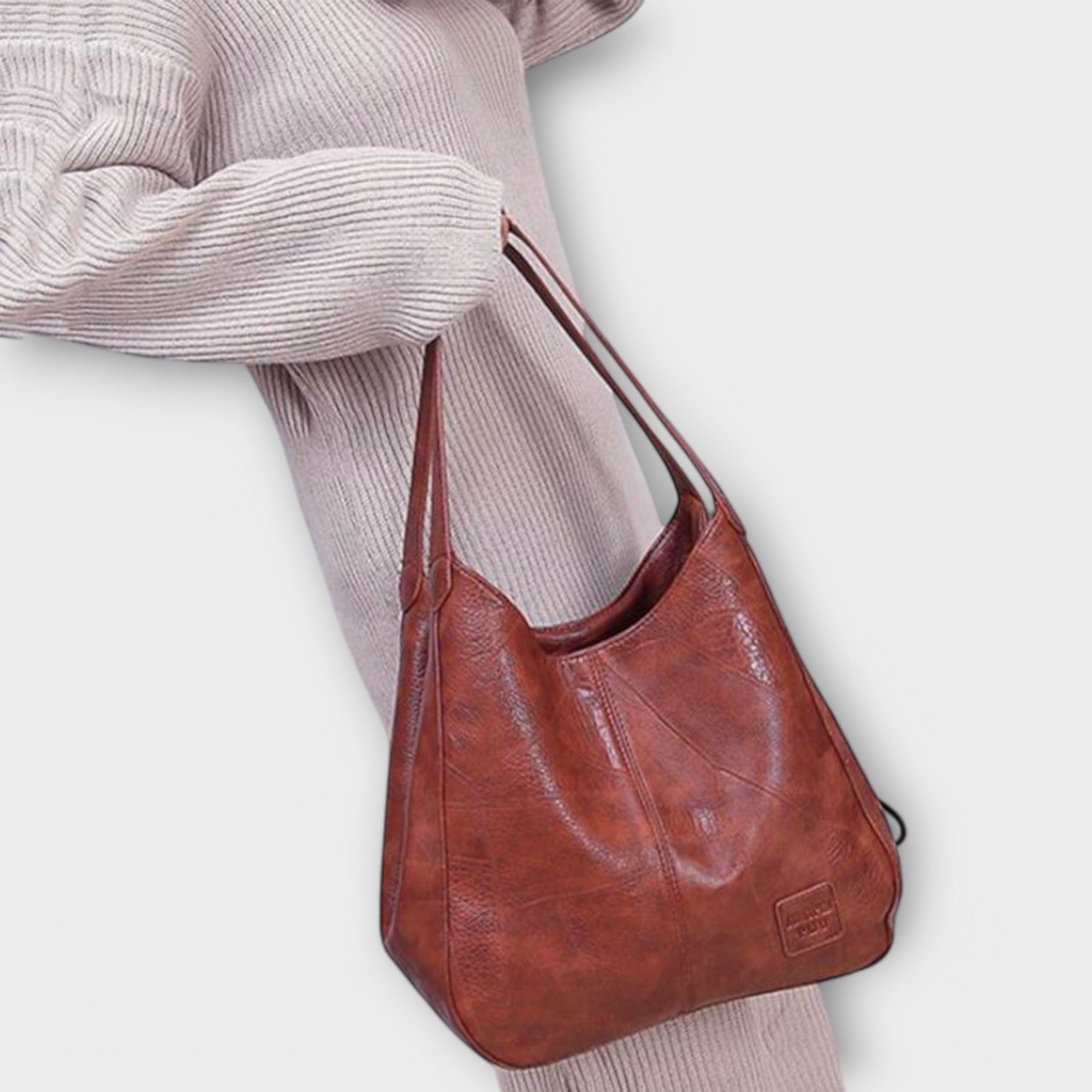 Lora Vintage Kožená Kabelka Exkluzivní Ruční Výroba