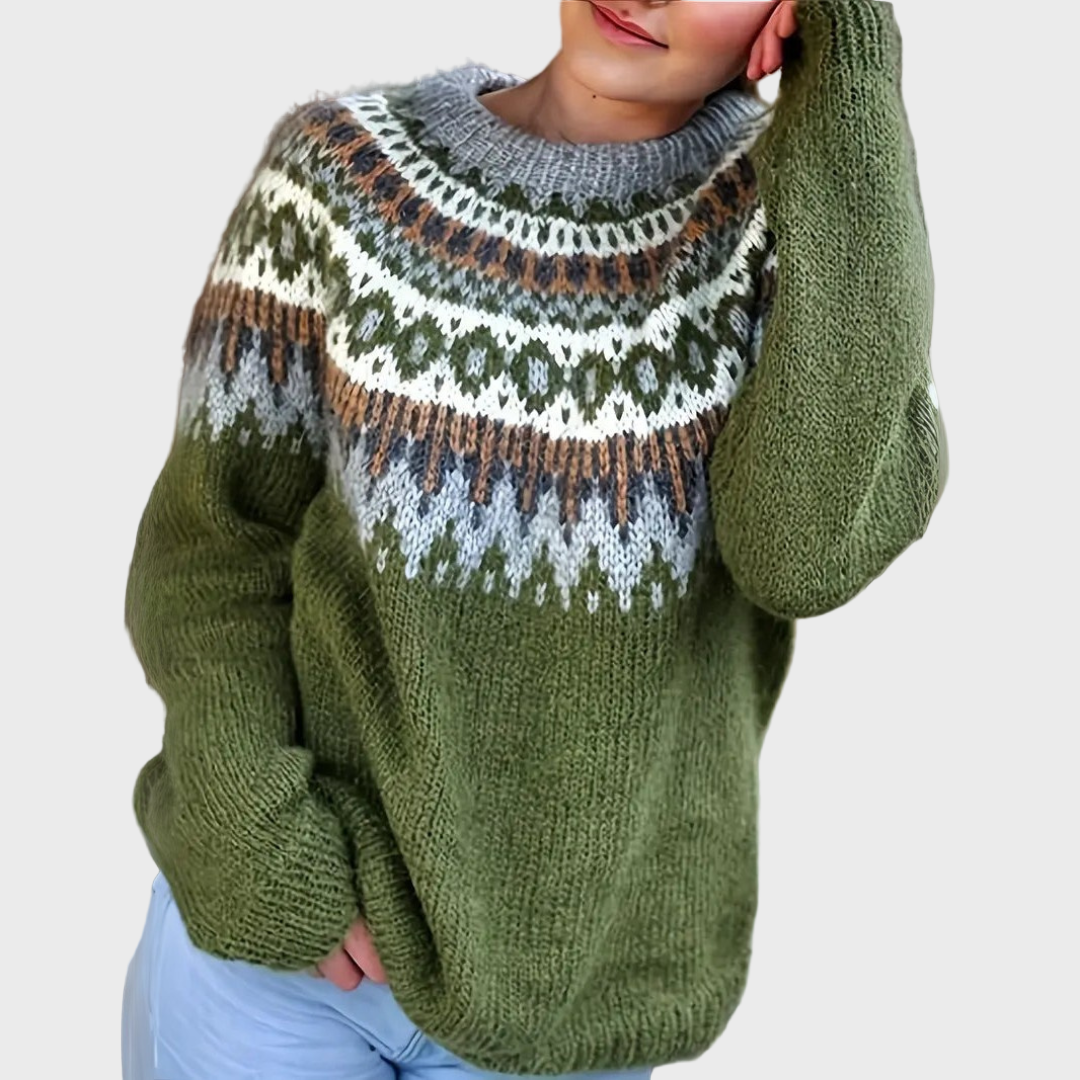 Jemný Pletený Rolák s Elegantním Vzorem z Exkluzivní Kolekce