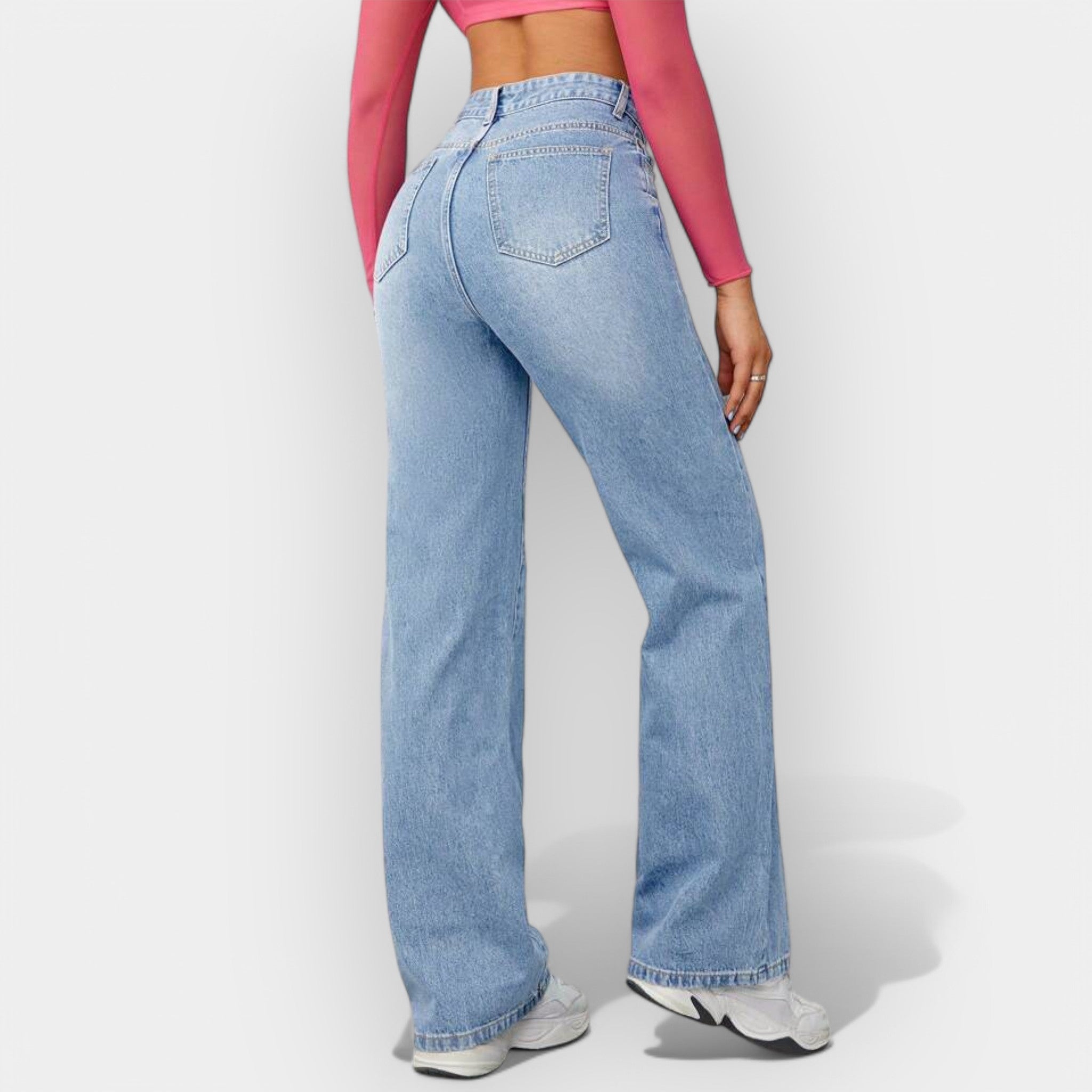 Džíny Premium Denim Rovná Linie Exkluzivní Kolekce