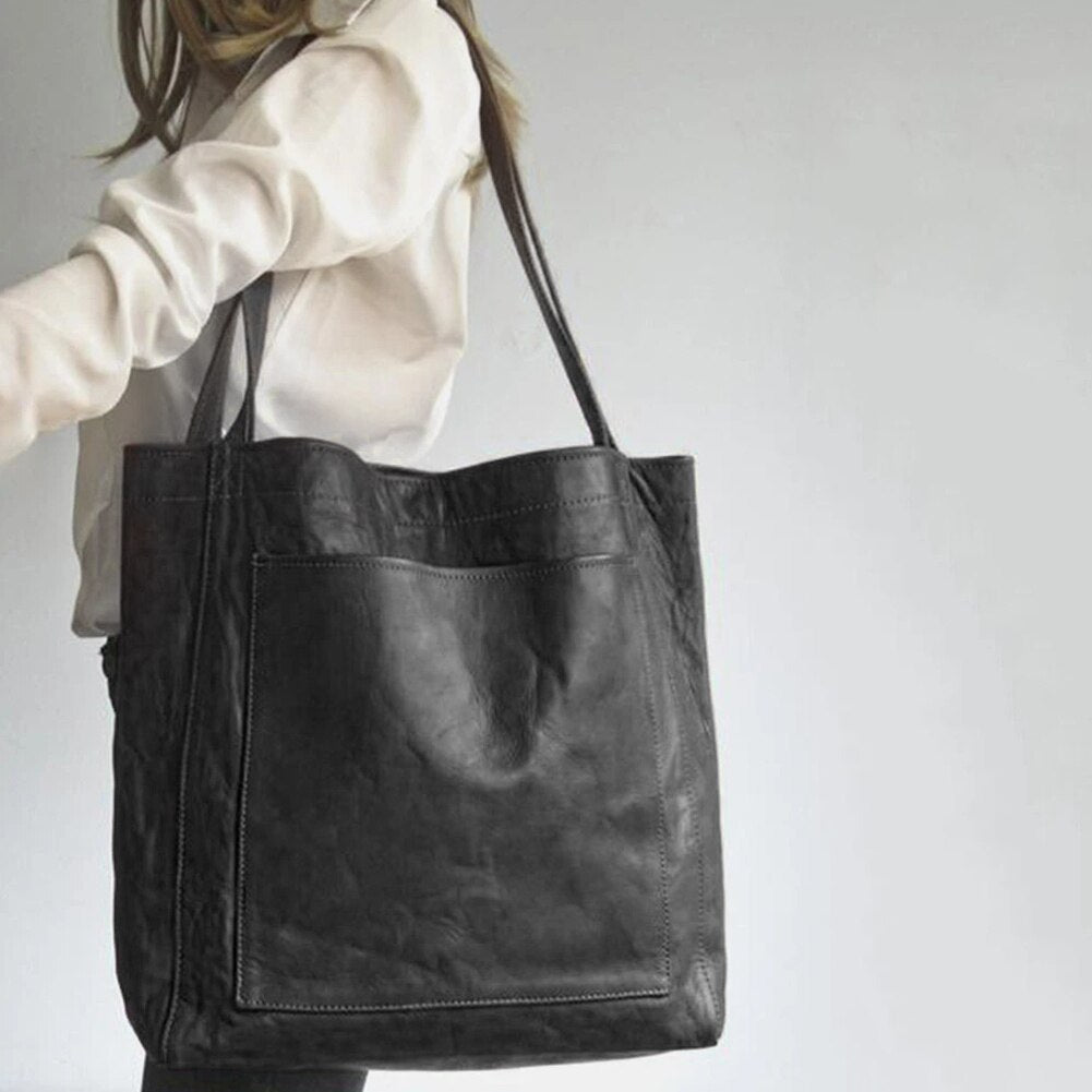 Lora Kožená Ramenní Taška Elegantní Kolekce Exkluzivní